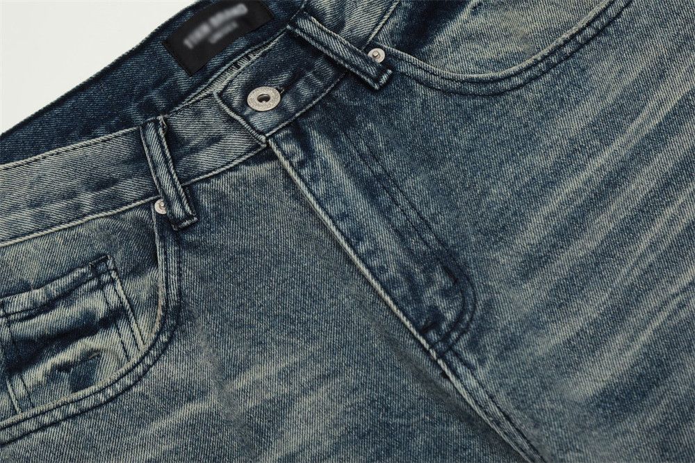 Japanese Brand × Jean Men's trendy washed distressed flared jeans Size US 32 / EU 48 - 5 Thumbnail