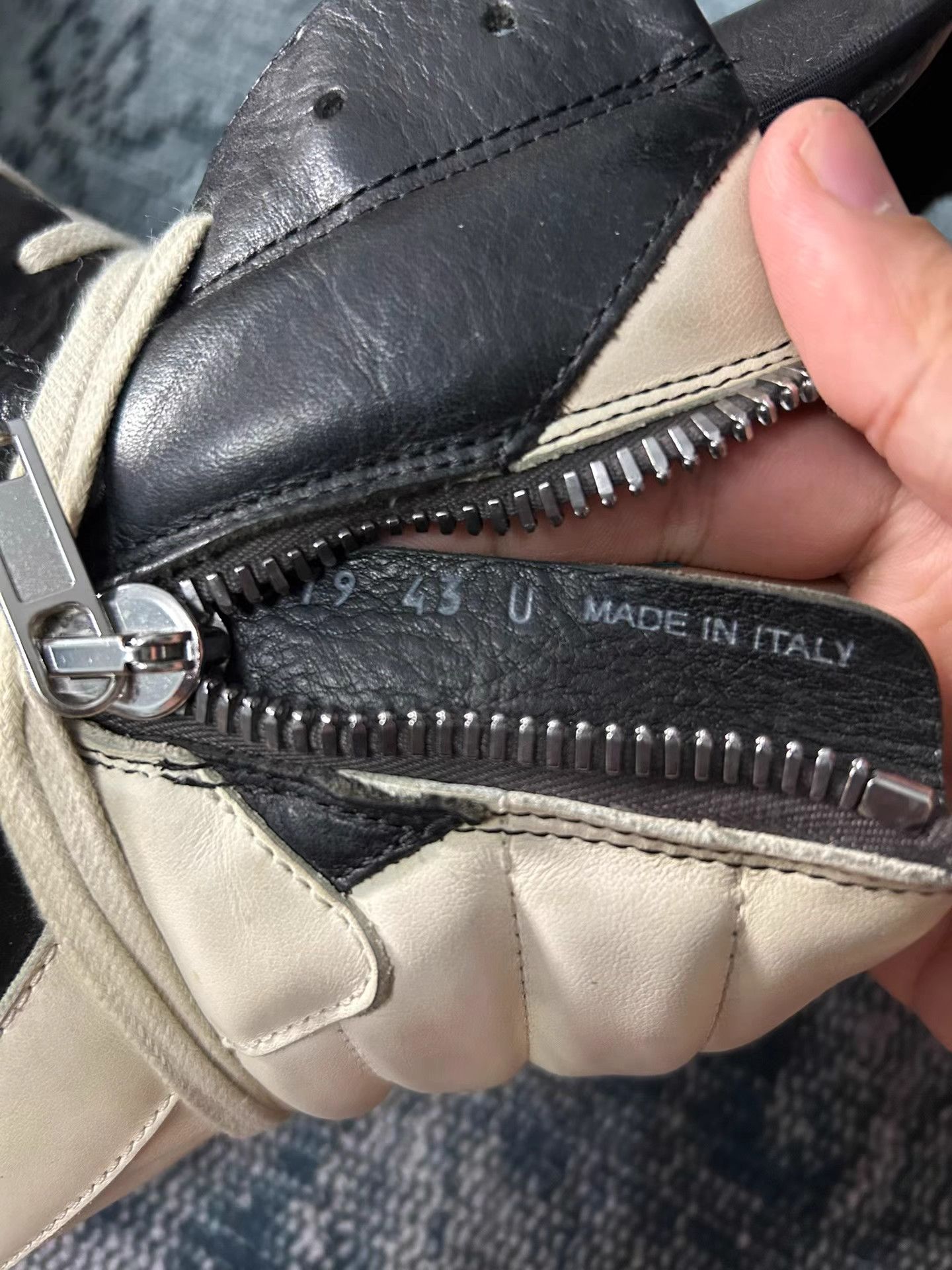 Rick Owens Rick Owens Mainline Thick Sole Reverse Triangle Sneakers Size US 10 / EU 43 - 6 Thumbnail