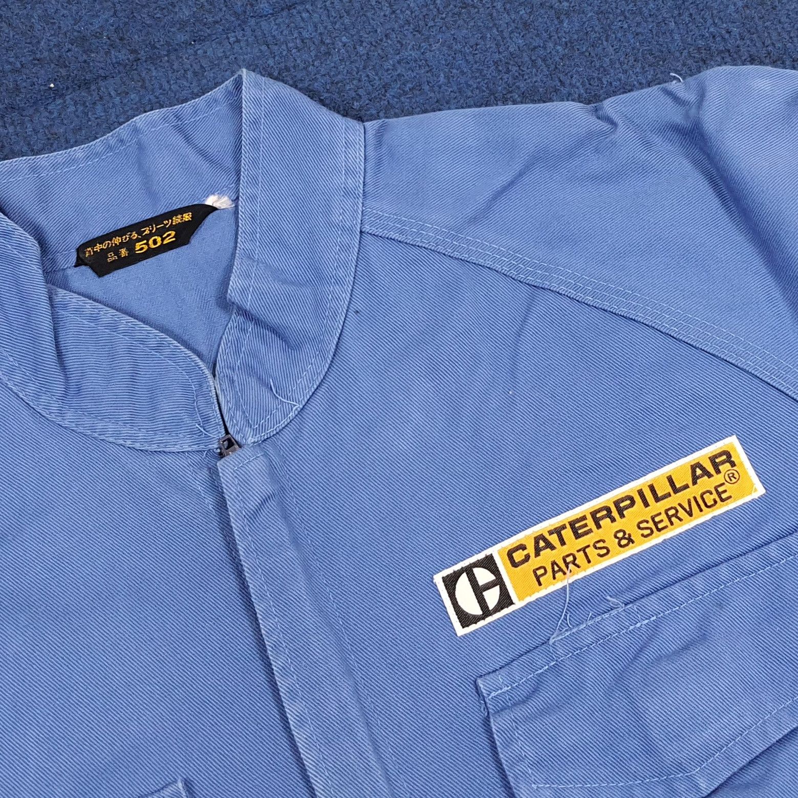 Caterpillar Vintage Caterpillar CAT Mitsubishi Workwear Jumpsuit C296N32 Size US M / EU 48-50 / 2 - 4 Thumbnail