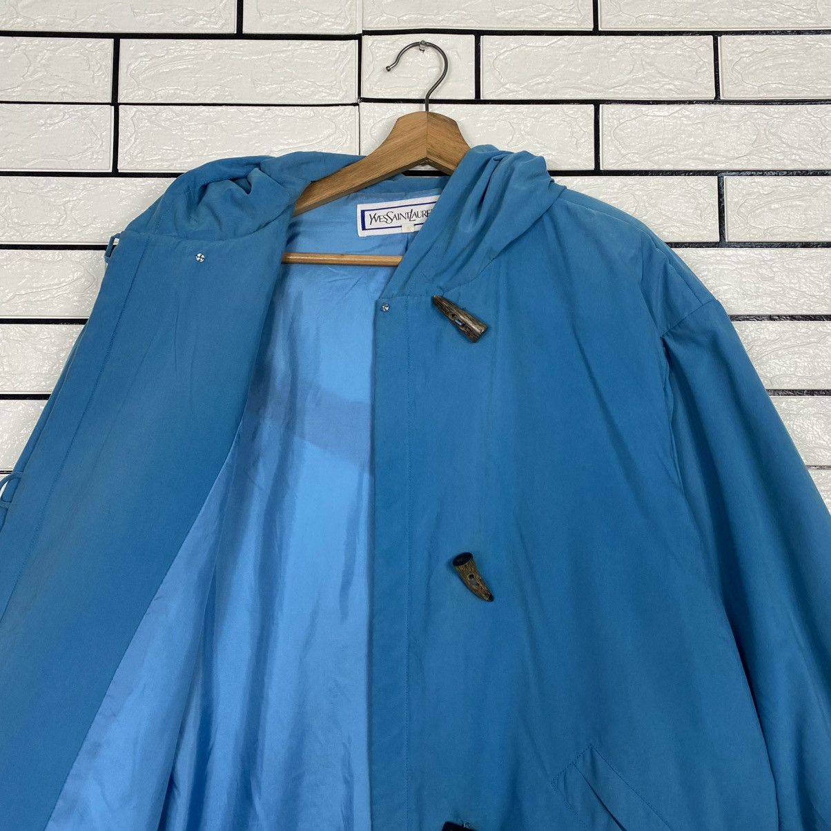 Yves Saint Laurent 🔥VINTAGE LONG JACKET BUTTON BLOUSE YVES SAINT LAURENT Size S / US 4 / IT 40 - 16 Thumbnail