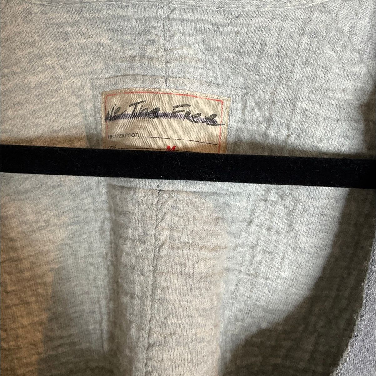 Free People Free People We The Free Midnight Grey Pullover Women's Sz M Size M / US 6-8 / IT 42-44 - 3 Thumbnail