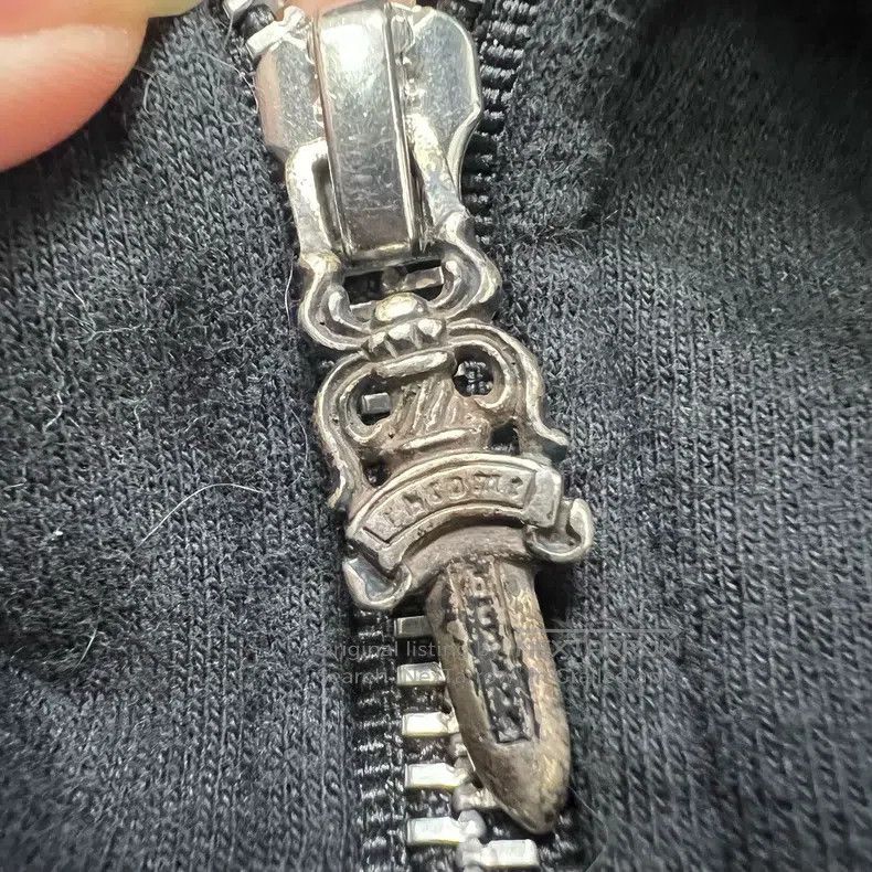 CHROME HEARTS Size L Zipper coat