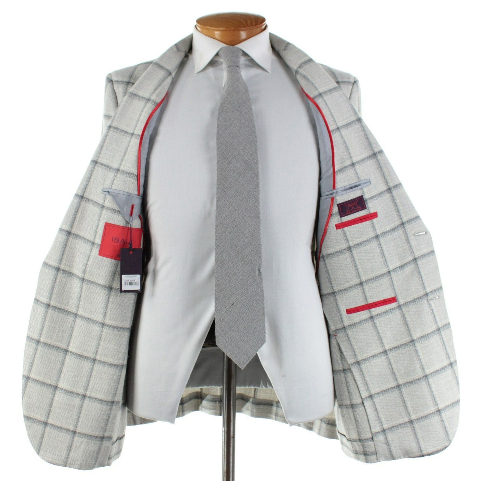 Isaia isaia Sport Coat Size 42 Regular US in Gray Size 42R - 6 Thumbnail