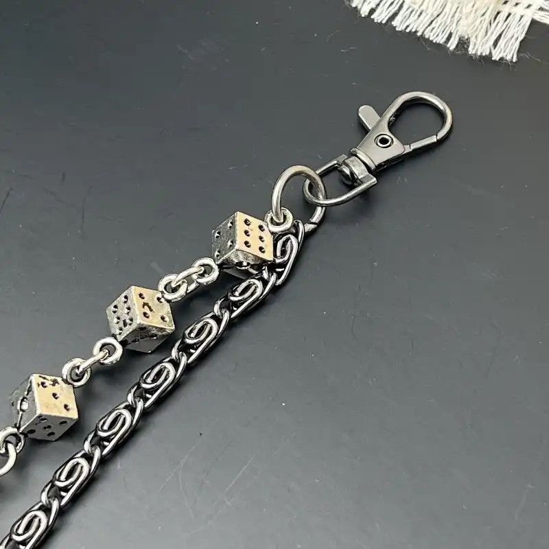 Jewelry KeyChain Jean Biker Wallet Belts Chain Size ONE SIZE - 5 Thumbnail