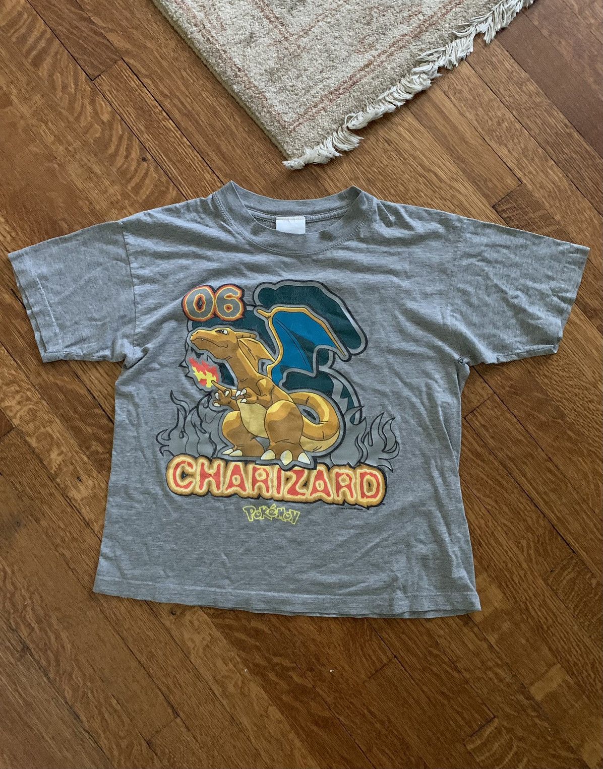 00’s Nintendo POKEMON CHARIZARD T-SHIRT ULTRA RARE Vintage Pokemon Nintendo Charizard Shirt 2000