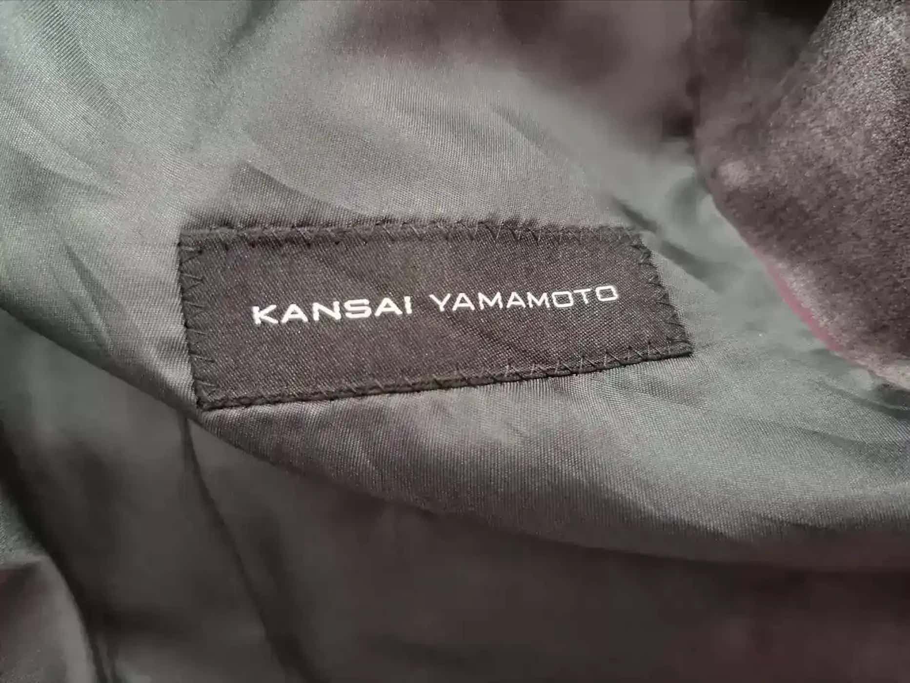 Japanese Brand Vintage Kansai Yamamoto Blazer Size US L / EU 52-54 / 3 - 2 Thumbnail