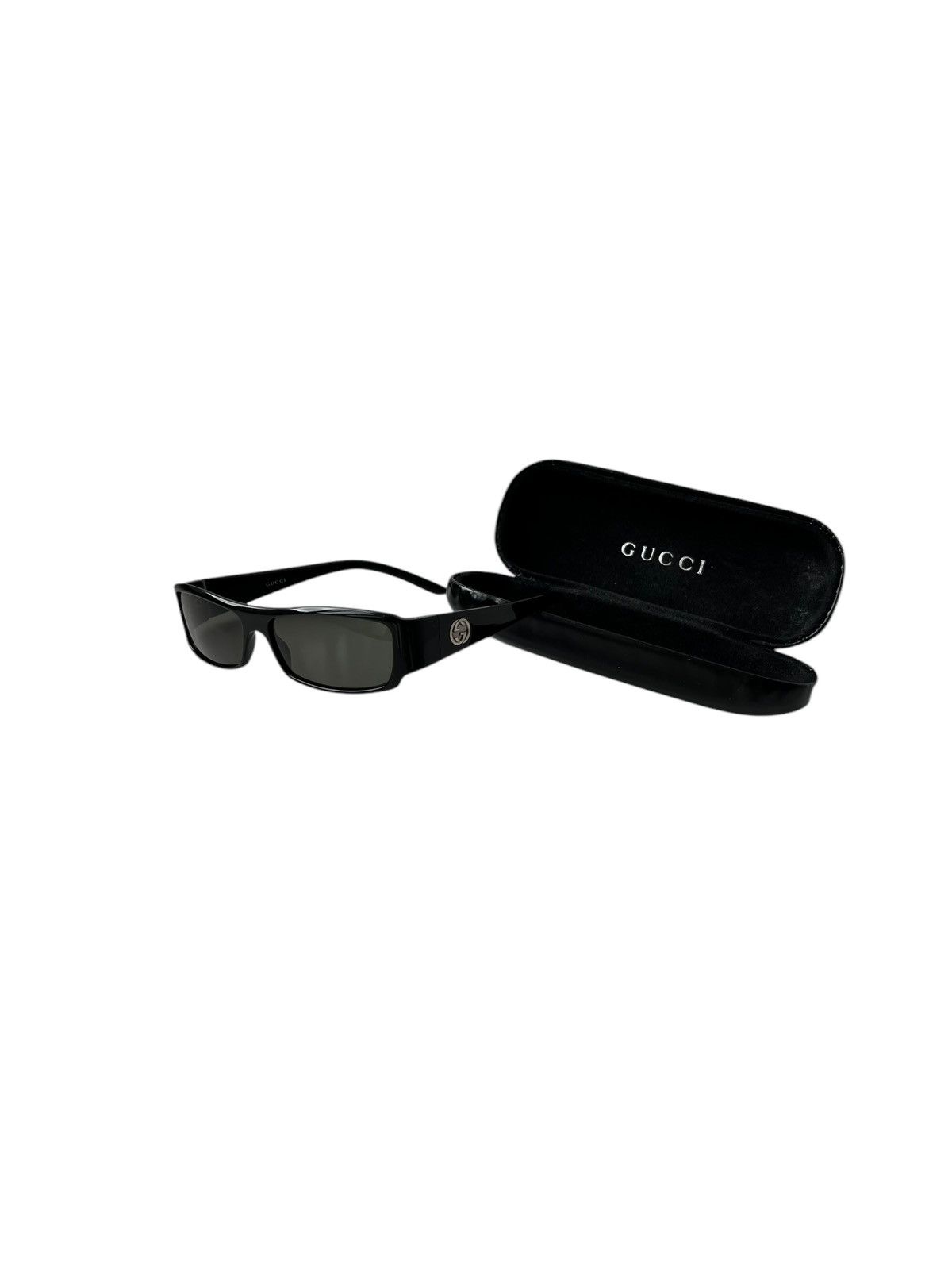 Gucci × Vintage GUCCI GG 2943/S Black Square Sunglasses