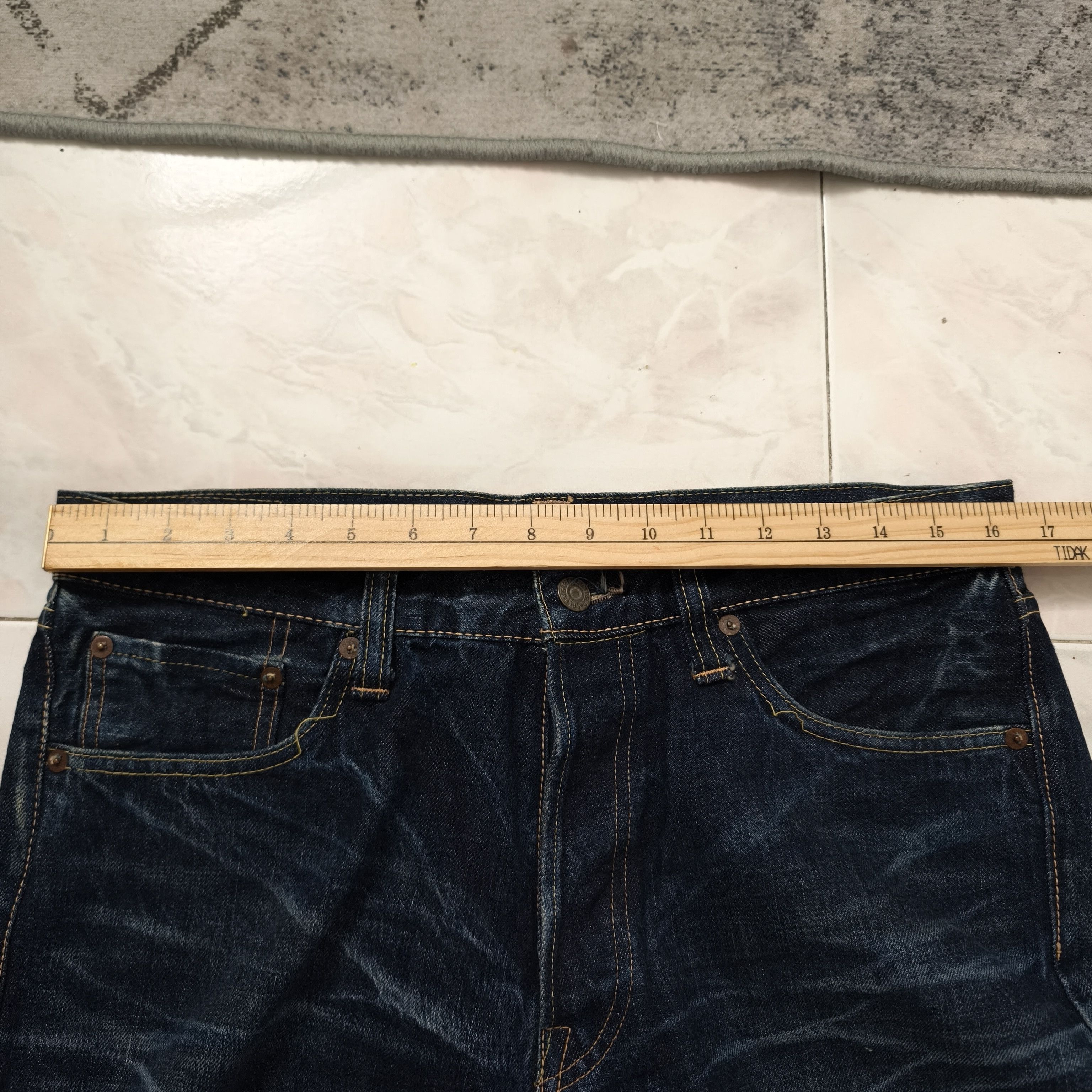 Sugar Cane Sugar Cane Distressed Jeans One Star Size US 32 / EU 48 - 11 Thumbnail