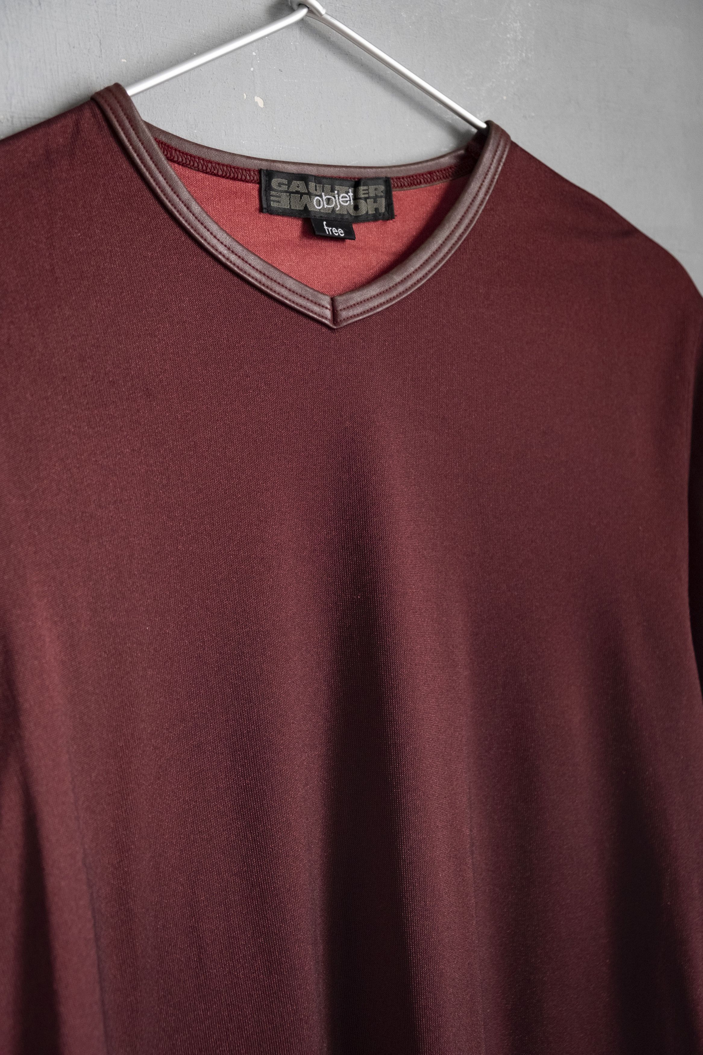 Jean Paul Gaultier Jean-Paul Gaultier Objet red longsleeve Size US M / EU 48-50 / 2 - 3 Thumbnail