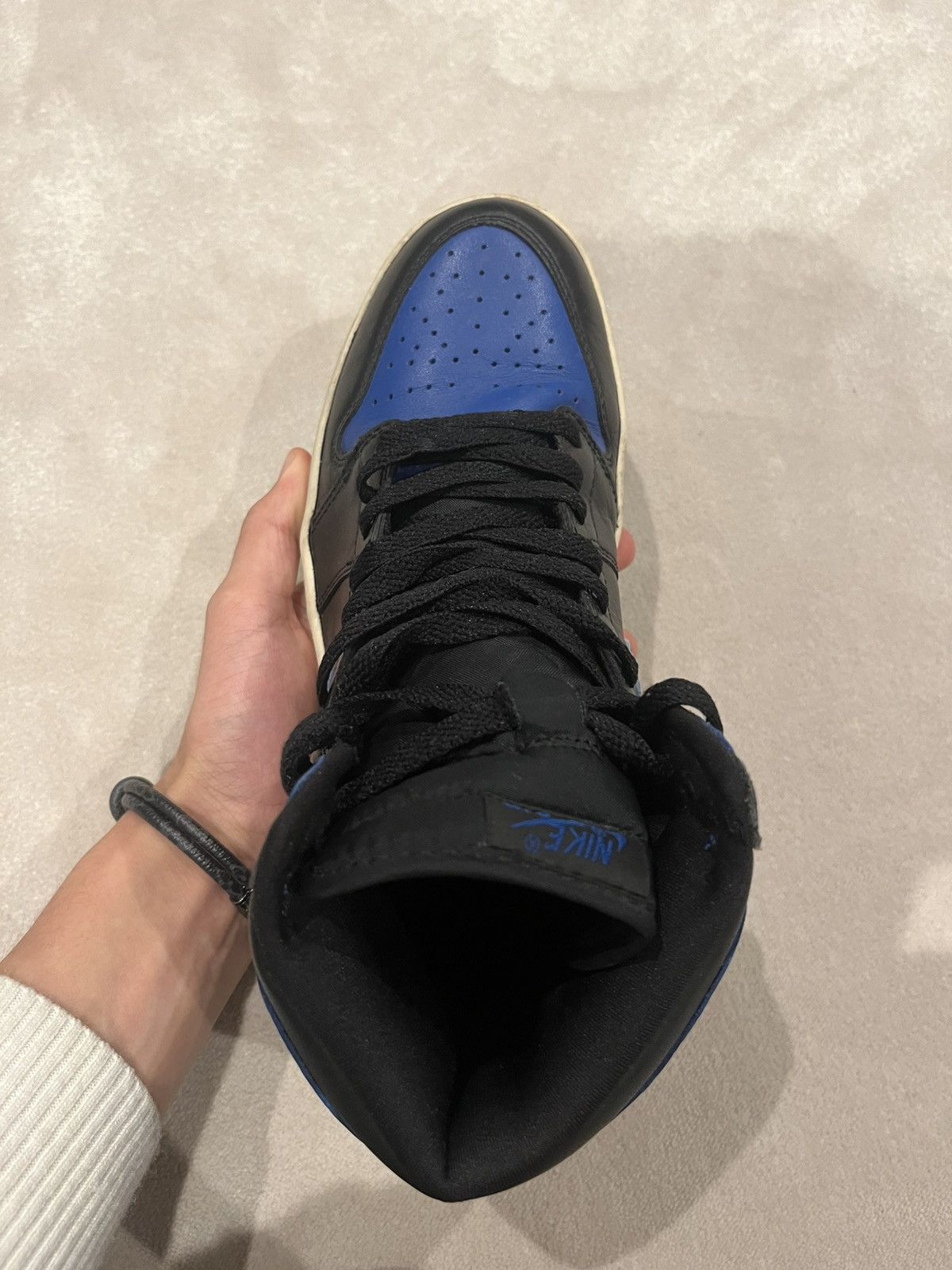 Nike RARE Jordan 1 “royal blue” 1/27000 release 2001 Size US 8.5 / EU 41-42 - 10 Thumbnail