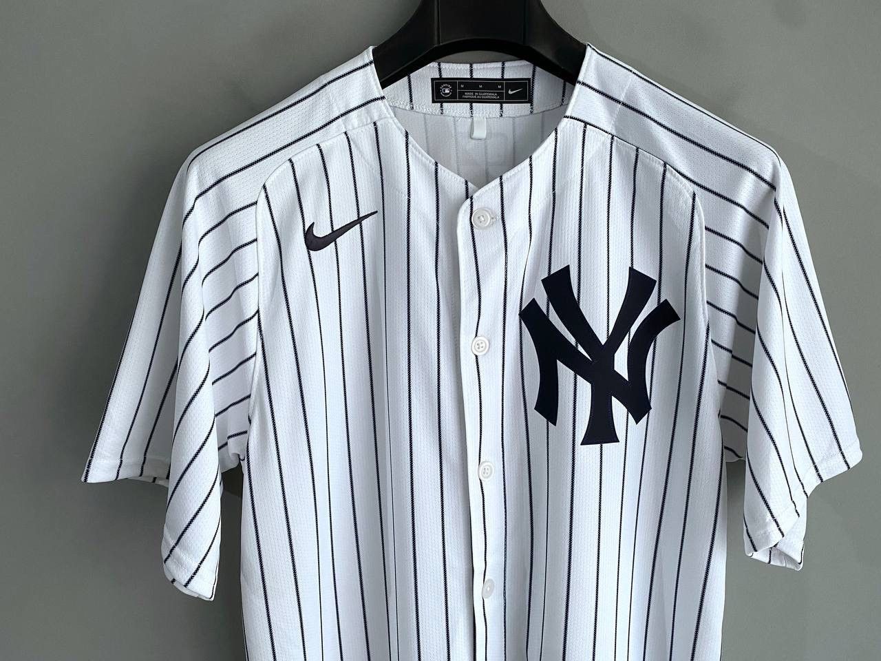 Nike Nike New York Yankees White/Navy MLB Baseball Jersey, Size M Size US M / EU 48-50 / 2 - 6 Thumbnail