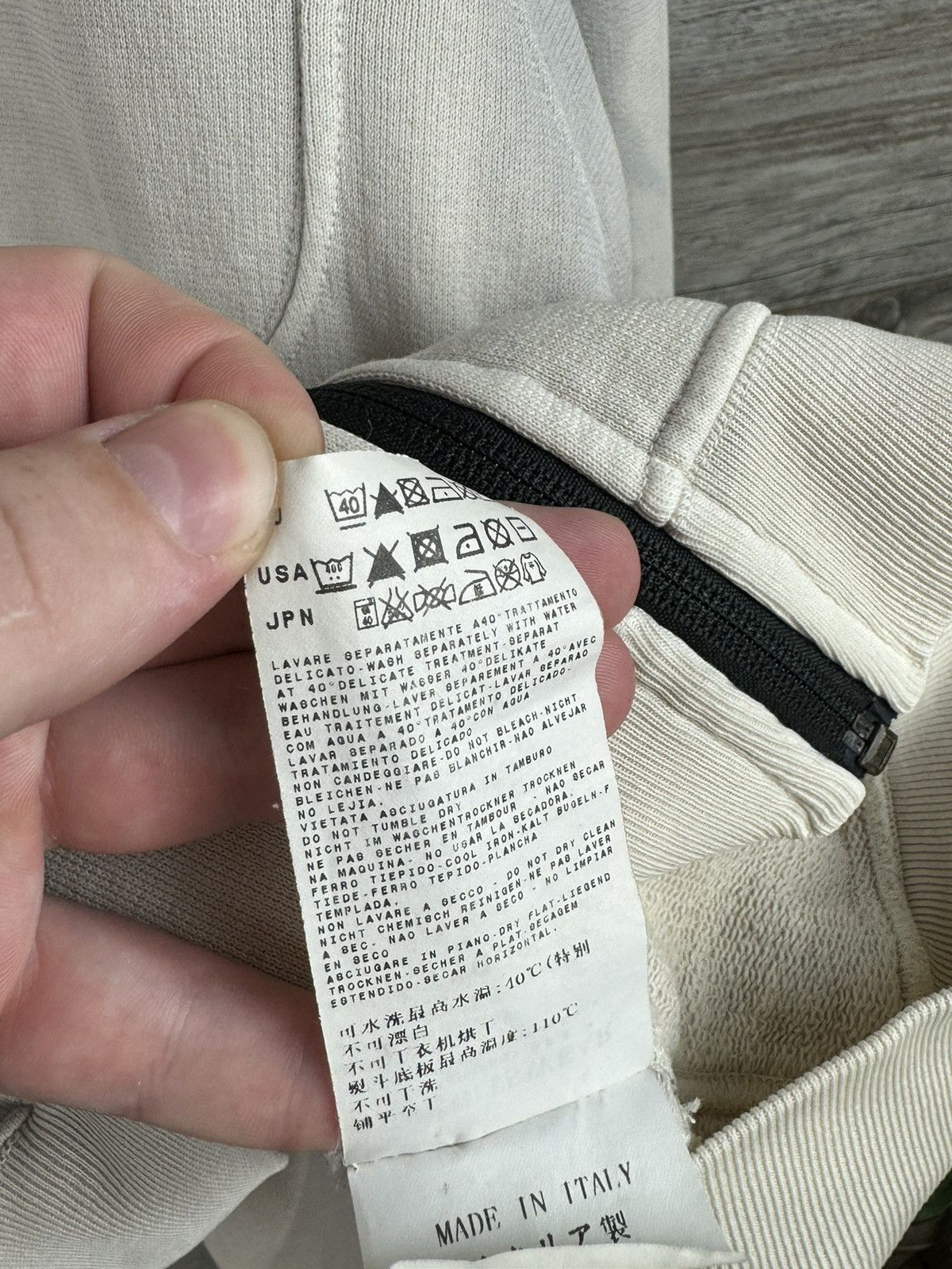 Stone Island Stone island Zippered jacket vintage Size XL- XXL Size US XL / EU 56 / 4 - 11 Thumbnail