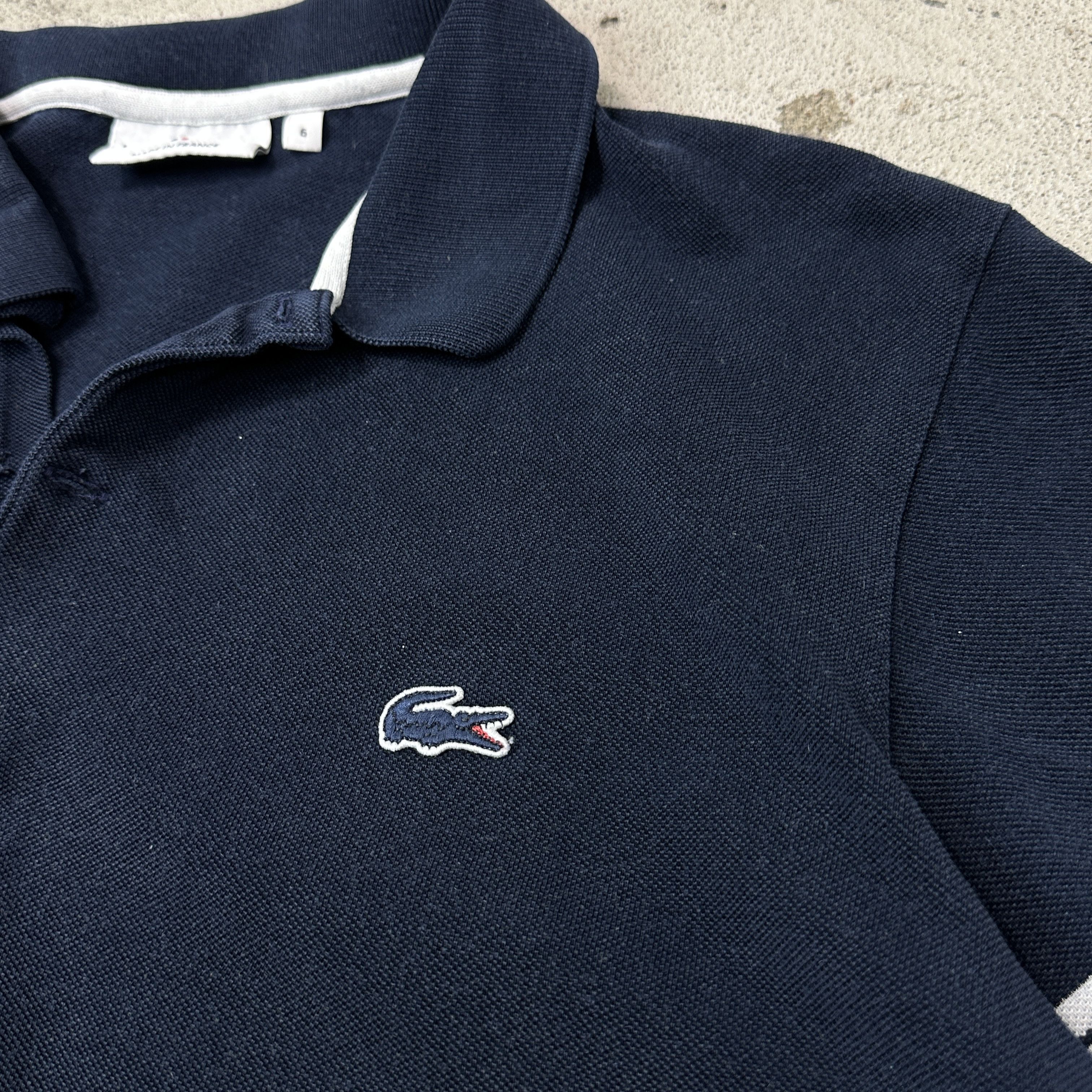 Lacoste Vintage Sporty Streetwear Lacoste Polo T-shirt 00s Size US L / EU 52-54 / 3 - 3 Thumbnail