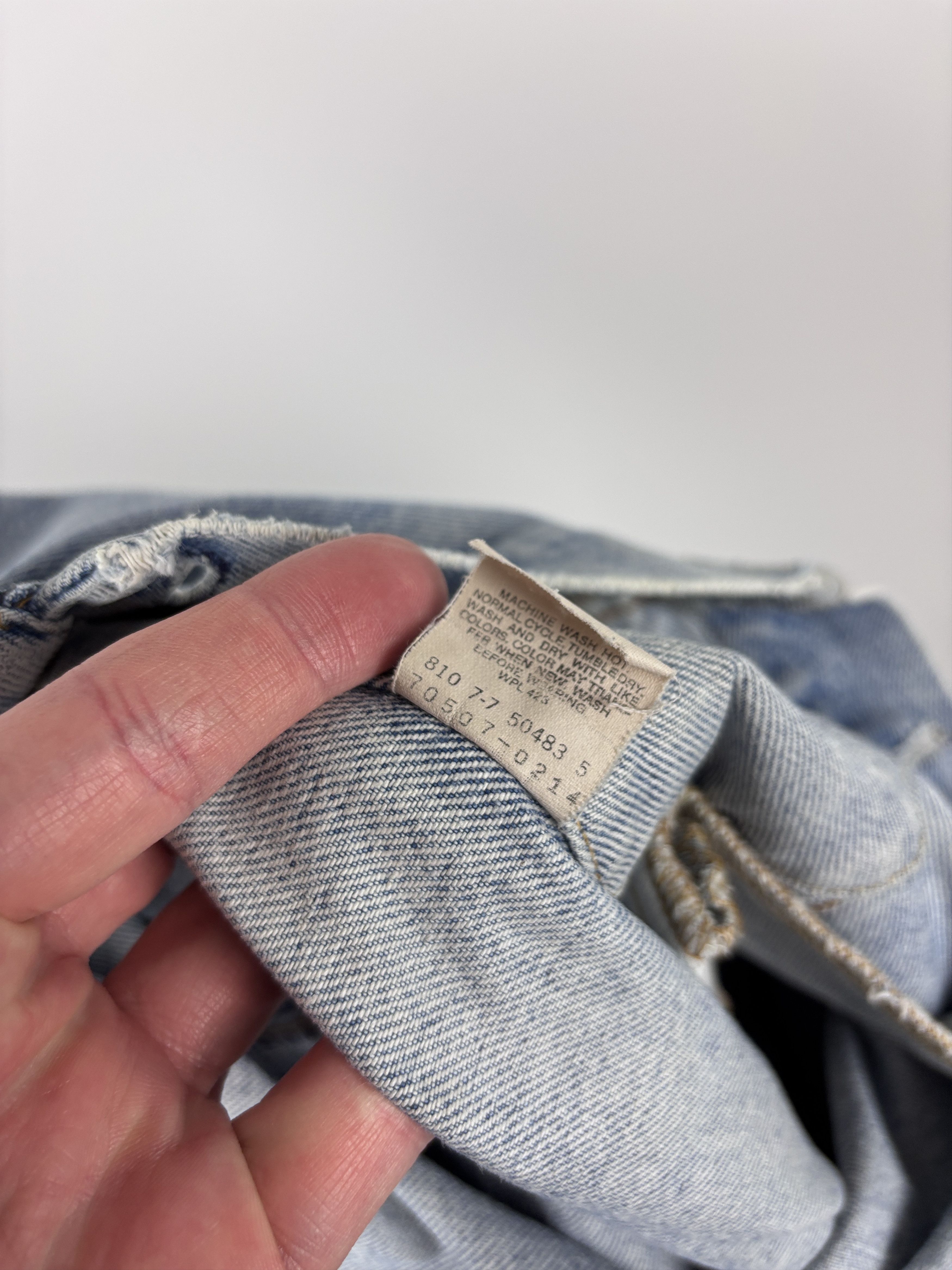 Levi's × Levi's Vintage Clothing Vintage Levis Denim Jacket Jean Trucker Made In USA L Size US L / EU 52-54 / 3 - 8 Thumbnail