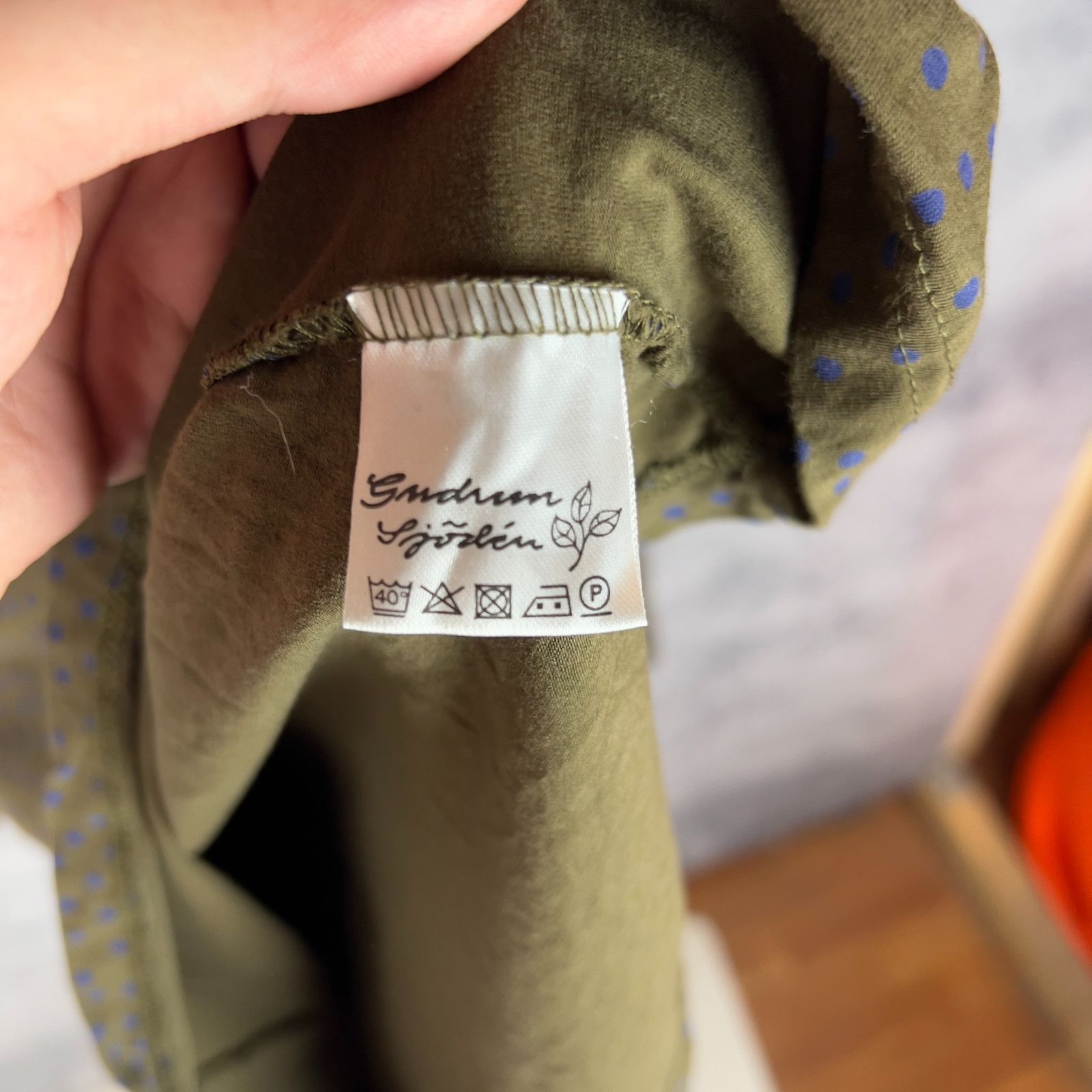 Gudrun Sjoden Gudrun Sjoden Blouse Long sleeve Women s Size L Green ` Size L / US 10 / IT 46 - 5 Thumbnail