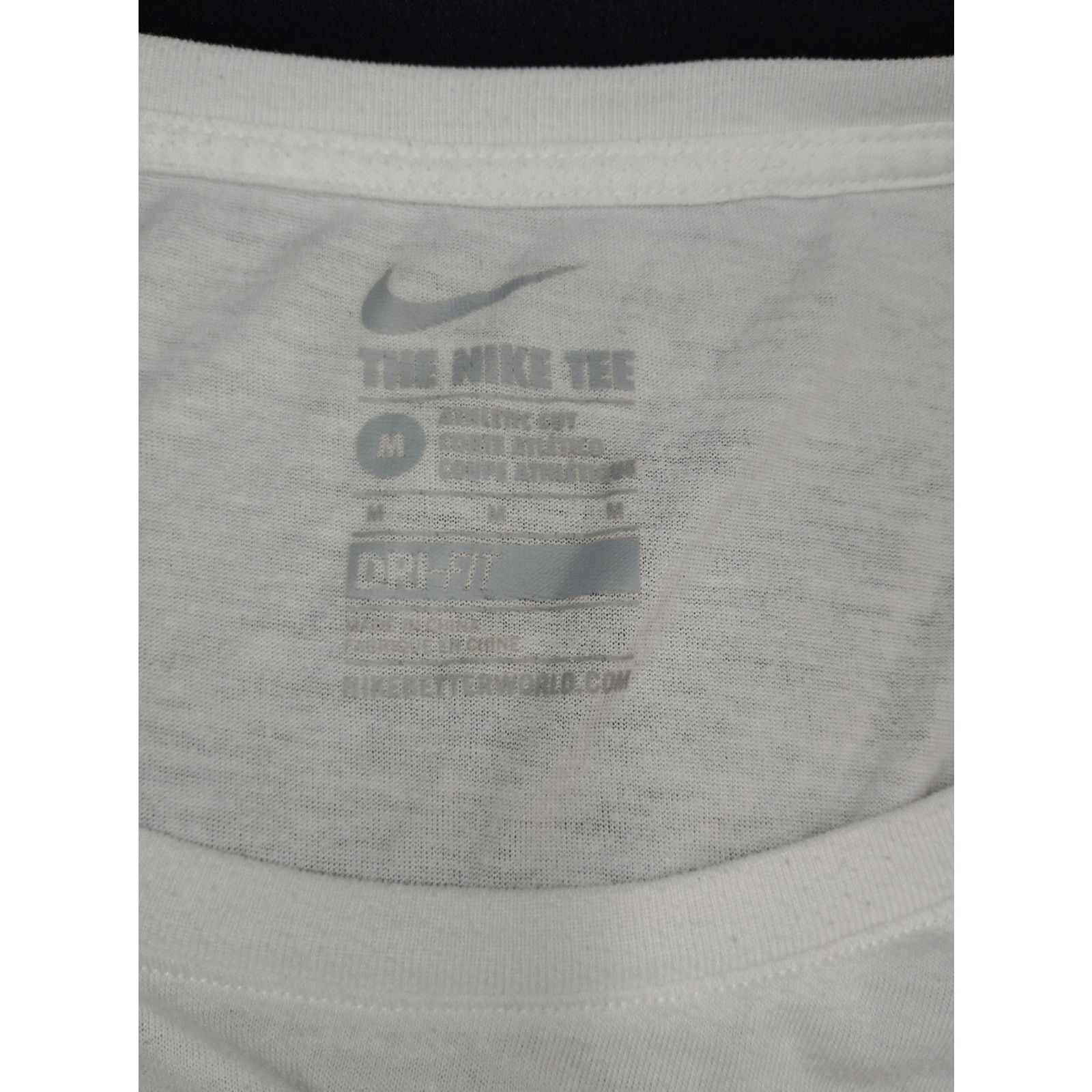 Nike Nike White Tee with Black Patterned SHOW UP SHOW OFF Graphic Size M / US 6-8 / IT 42-44 - 5 Thumbnail