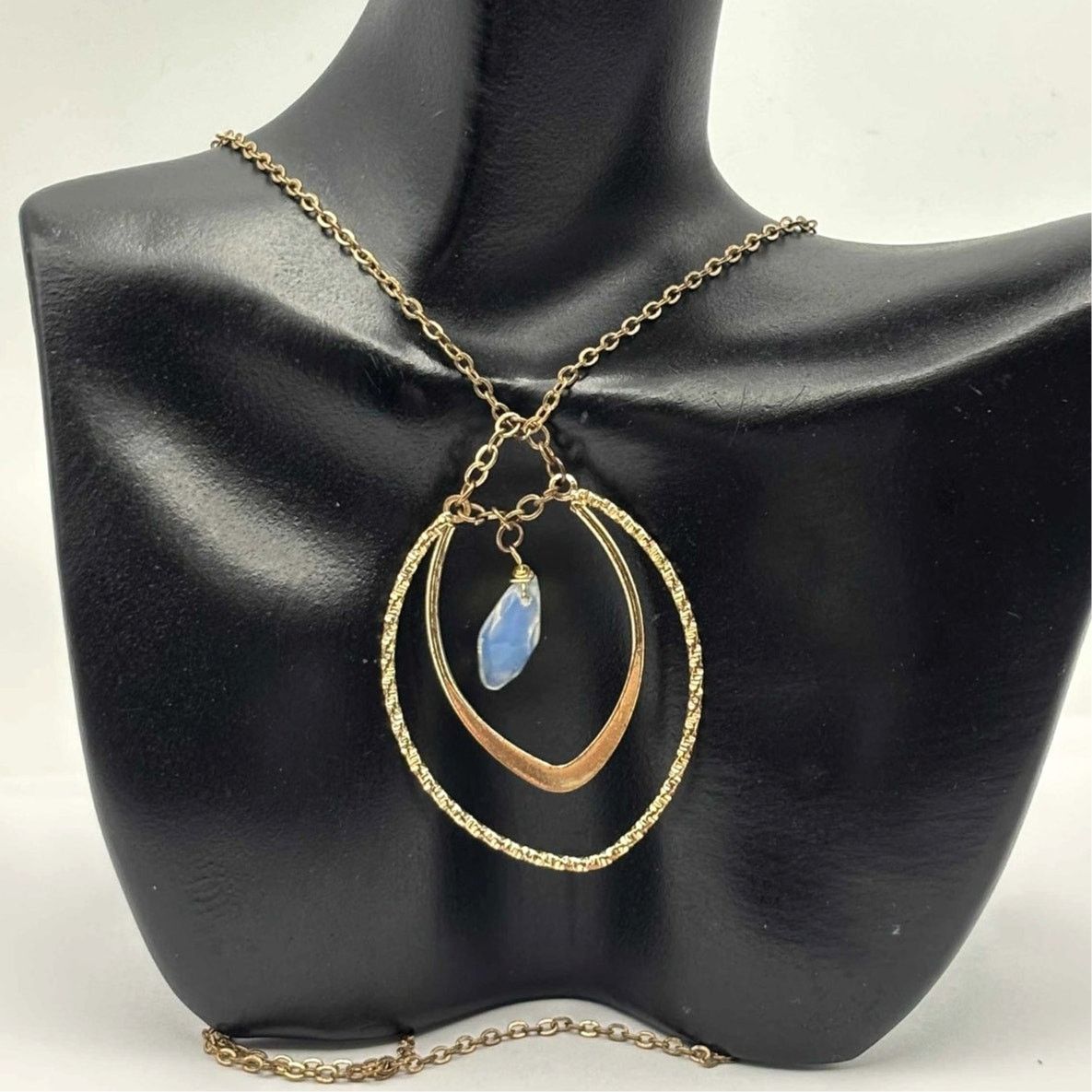 Other 90s Gold Crystal Necklace Size ONE SIZE - 1 Thumbnail