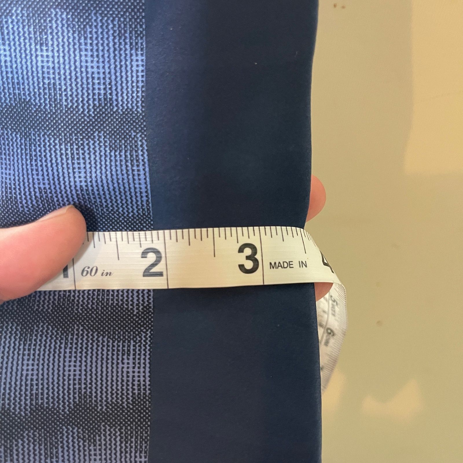 Versace Vintage Ganni Versace Blue Gold 100% silk tie Size ONE SIZE - 7 Thumbnail