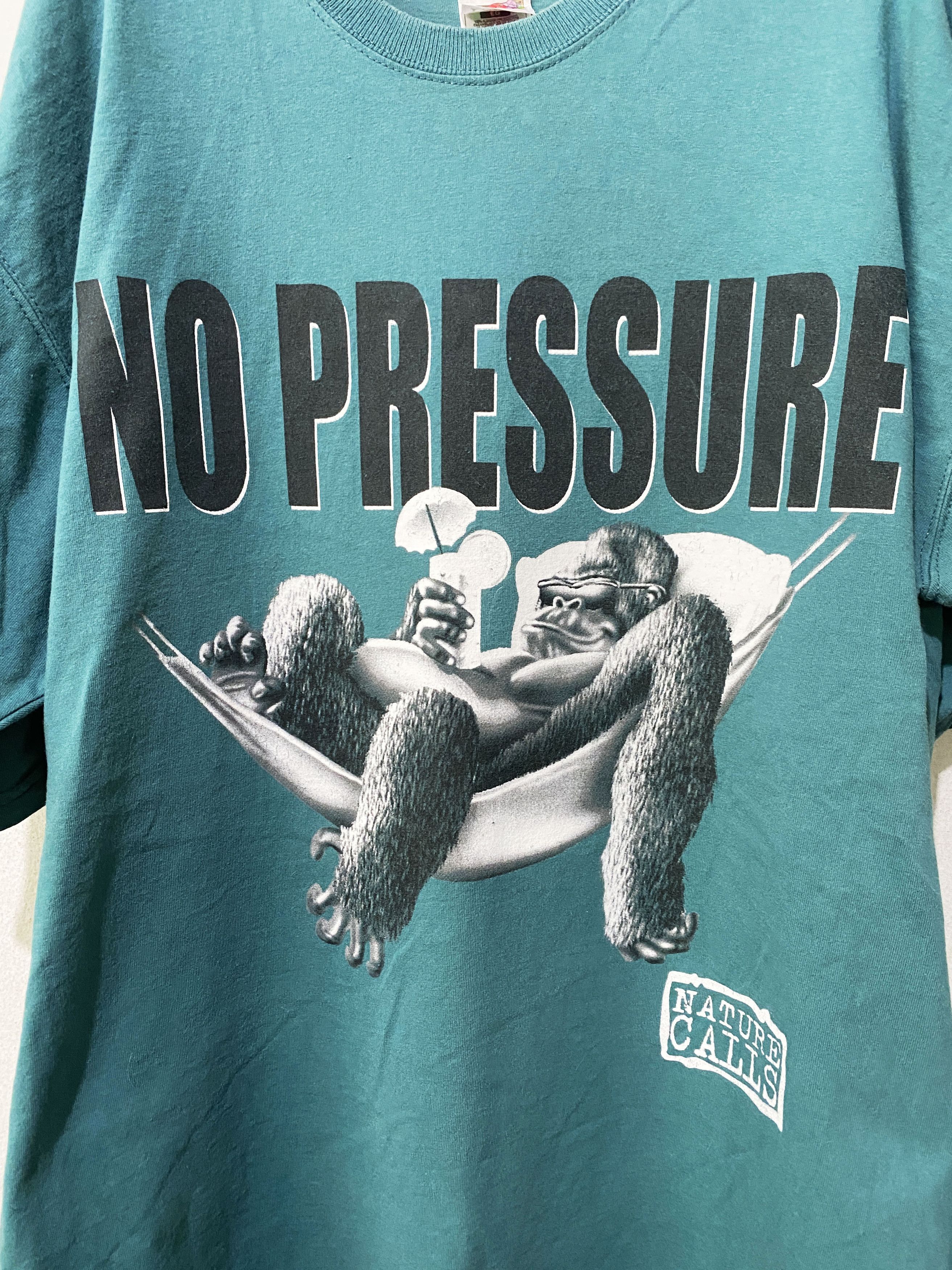 Vintage Vintage No Pressure Nature Calls Shirt Size US XL / EU 56 / 4 - 2 Thumbnail