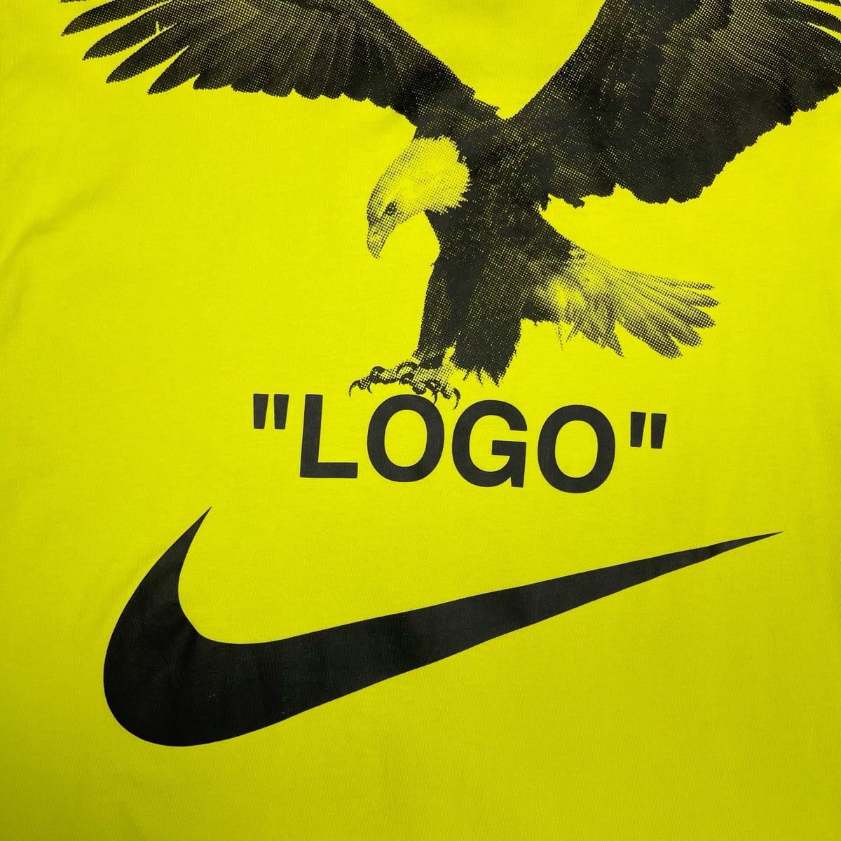 Nike × Off-White OFF-White x Nike NRG 6 Lime Green T-Shirt Size US XL / EU 56 / 4 - 9 Thumbnail