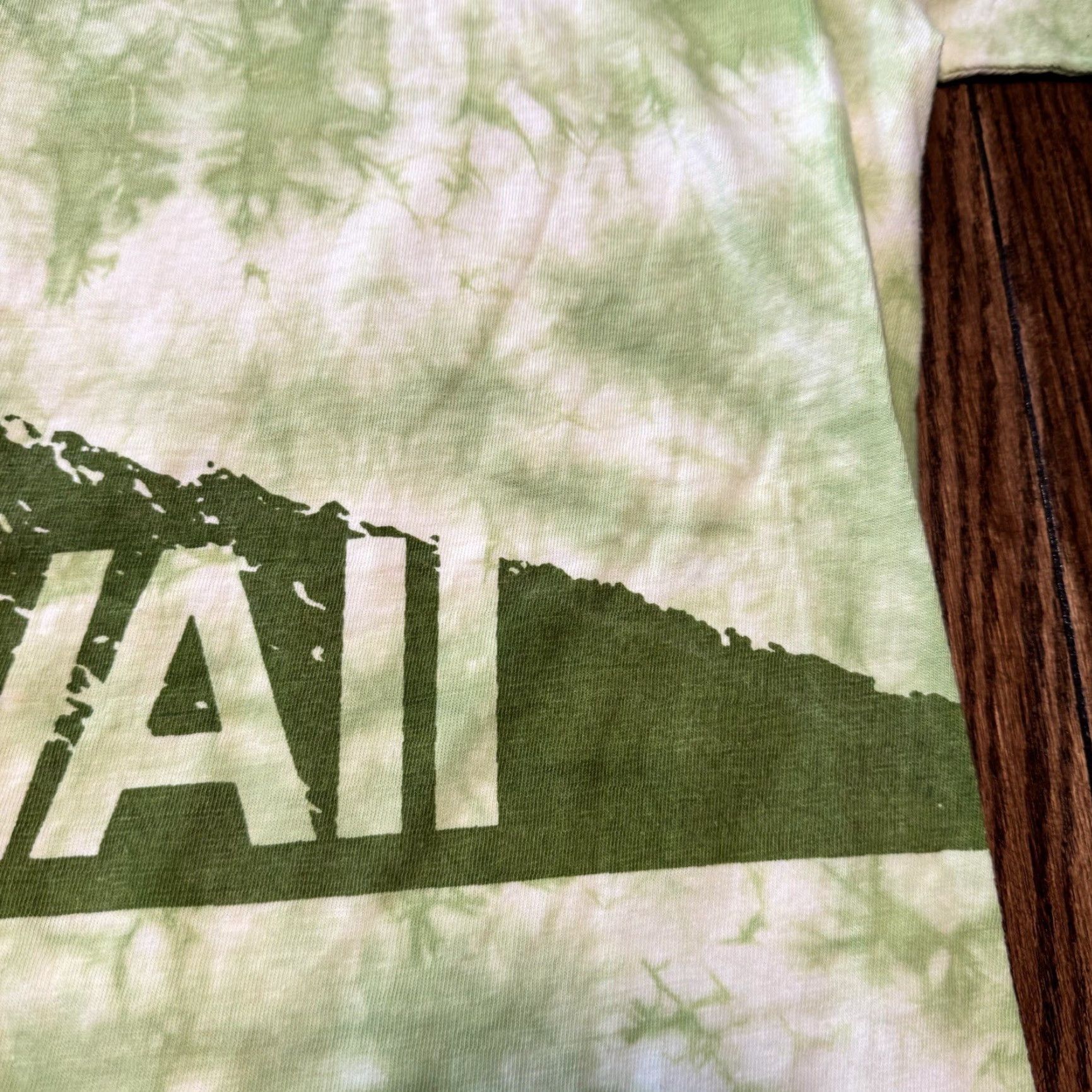 Vintage VINTAGE Crazy Shirts 2-Sided Tie Dye T Shirt Hawaii 1970s XL Craig USA Made Graphic Tee Men Size US XL / EU 56 / 4 - 5 Thumbnail
