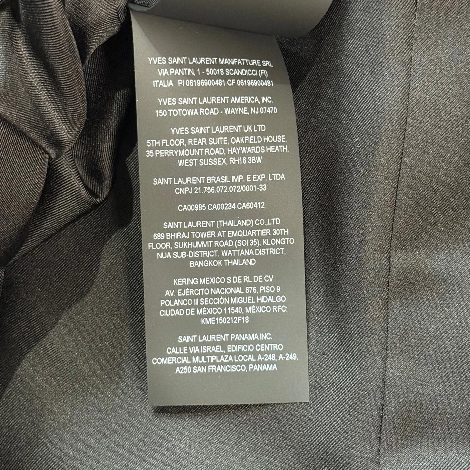Saint Laurent Paris Saint Laurent Double Breasted Blazer Size 50R - 9 Thumbnail