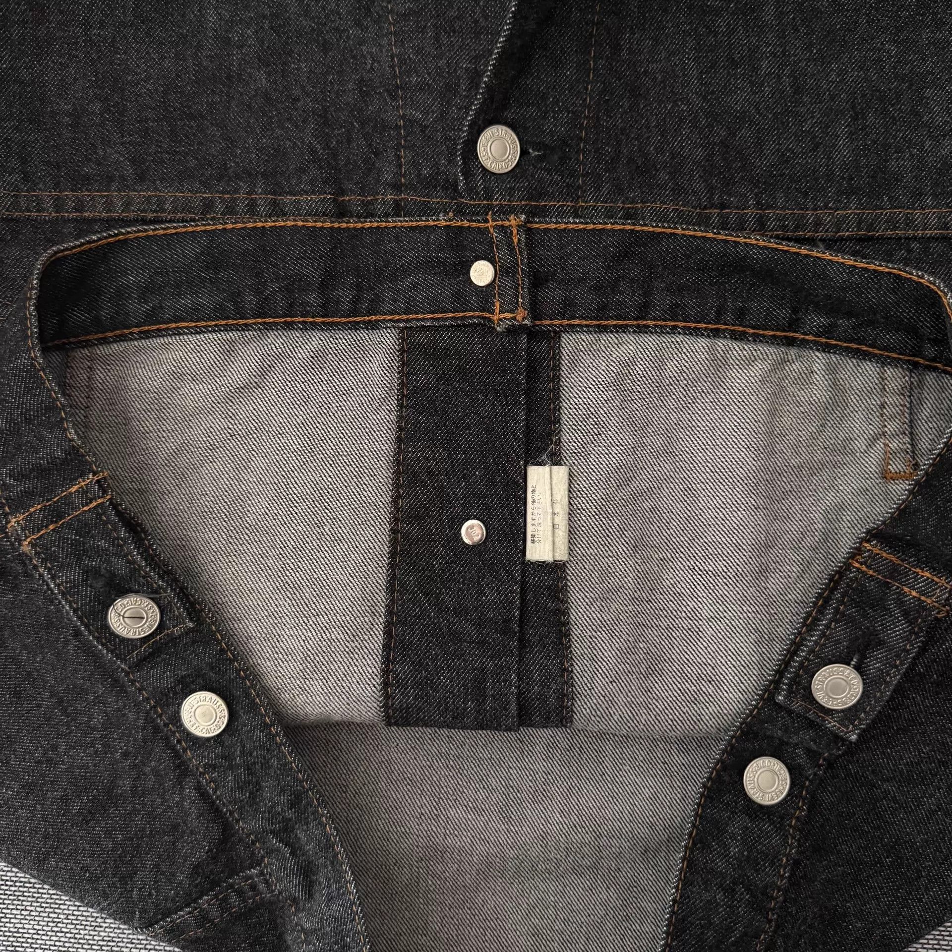 Levi's Levi's LVC 70649 J02 Japan 1989 Black Denim JKT M Size US M / EU 48-50 / 2 - 7 Thumbnail