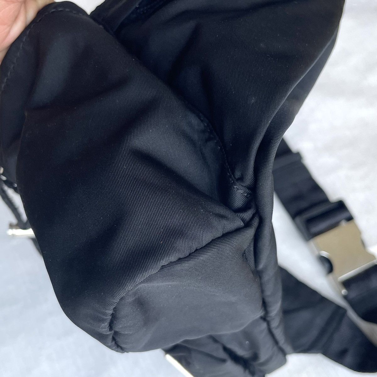 Prada Prada Tessutto Nylon Black Belt Bag/Crossbody Size ONE SIZE - 13 Thumbnail