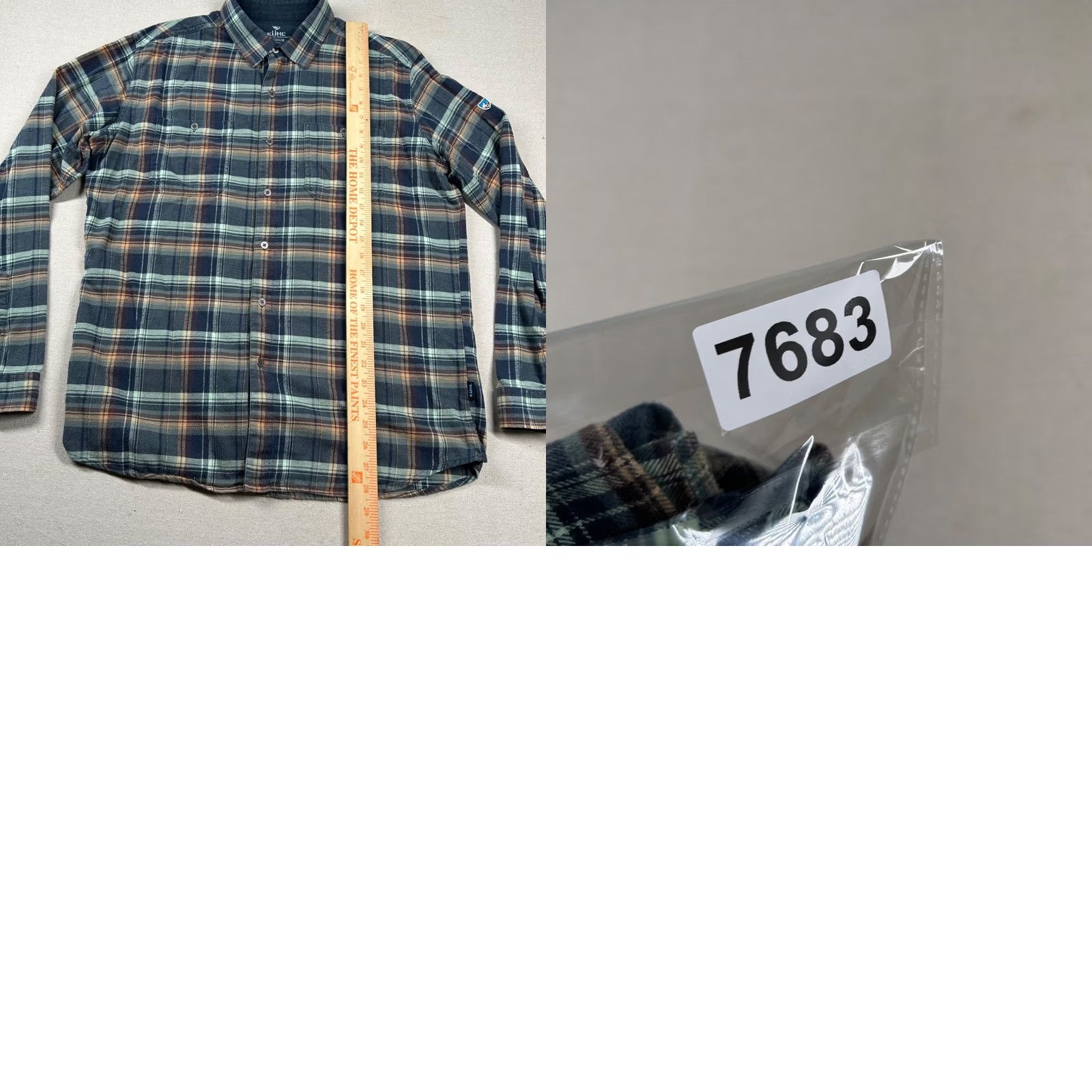Vintage Kuhl Shirt Mens M Light Weight Flannel Plaid Button-Up Tencel Lyocell Cotton Outdoor Hiking Collection Size US M / EU 48-50 / 2 - 8 Thumbnail