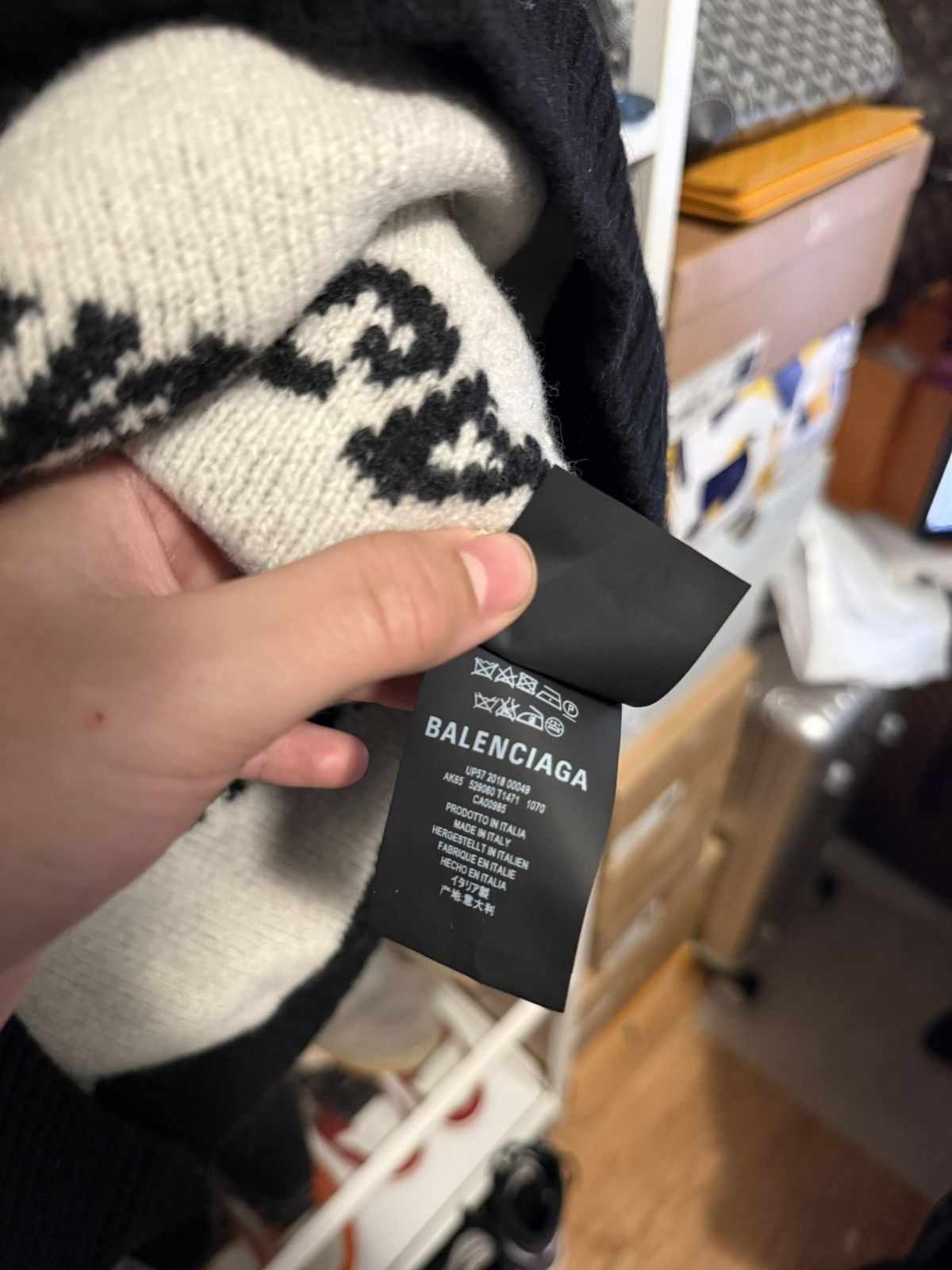 Balenciaga Balenciaga Logo Sweatshirt Size US XS / EU 42 / 0 - 4 Thumbnail
