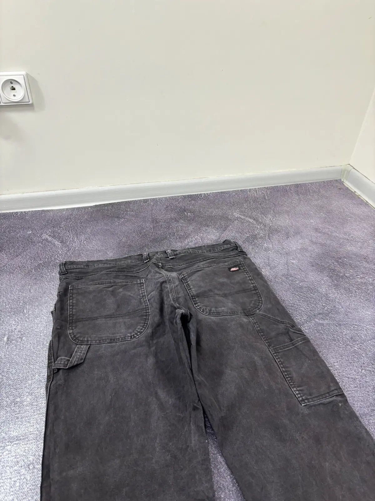 Dickies × Vintage Vintage Dickies Black Workwear Hype Baggy Pants Jeans Size US 36 / EU 52 - 4 Thumbnail