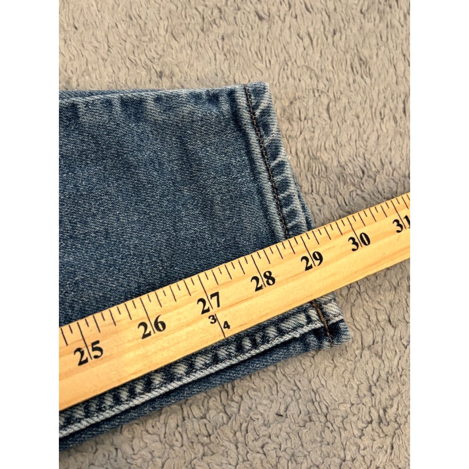 Silver Jeans Co. Silver Jeans Women's 29x29 31x29 Jeans Blue Denim Medium Wash Most Wanted Skinny 5-Pocket Design Size 29" - 6 Thumbnail