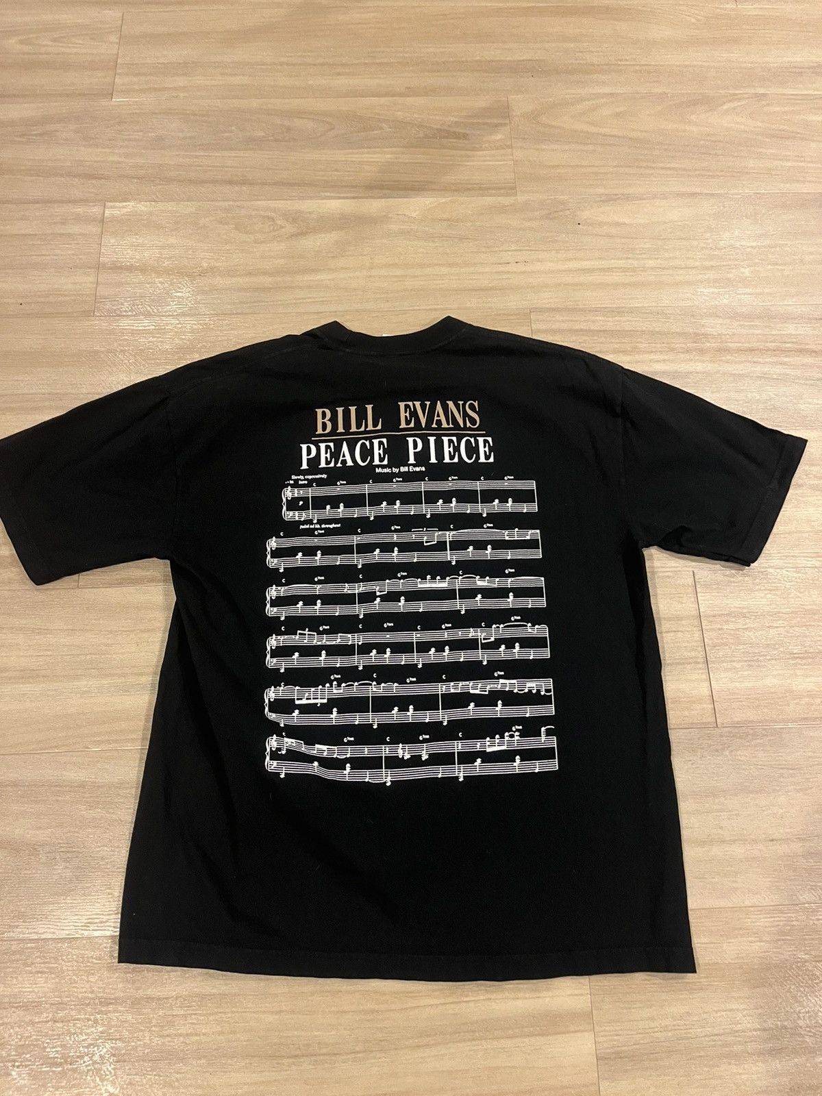 Online Ceramics Online Ceramics Bill Evans Peace Piece Tee in Black Size US XL / EU 56 / 4 - 3 Thumbnail