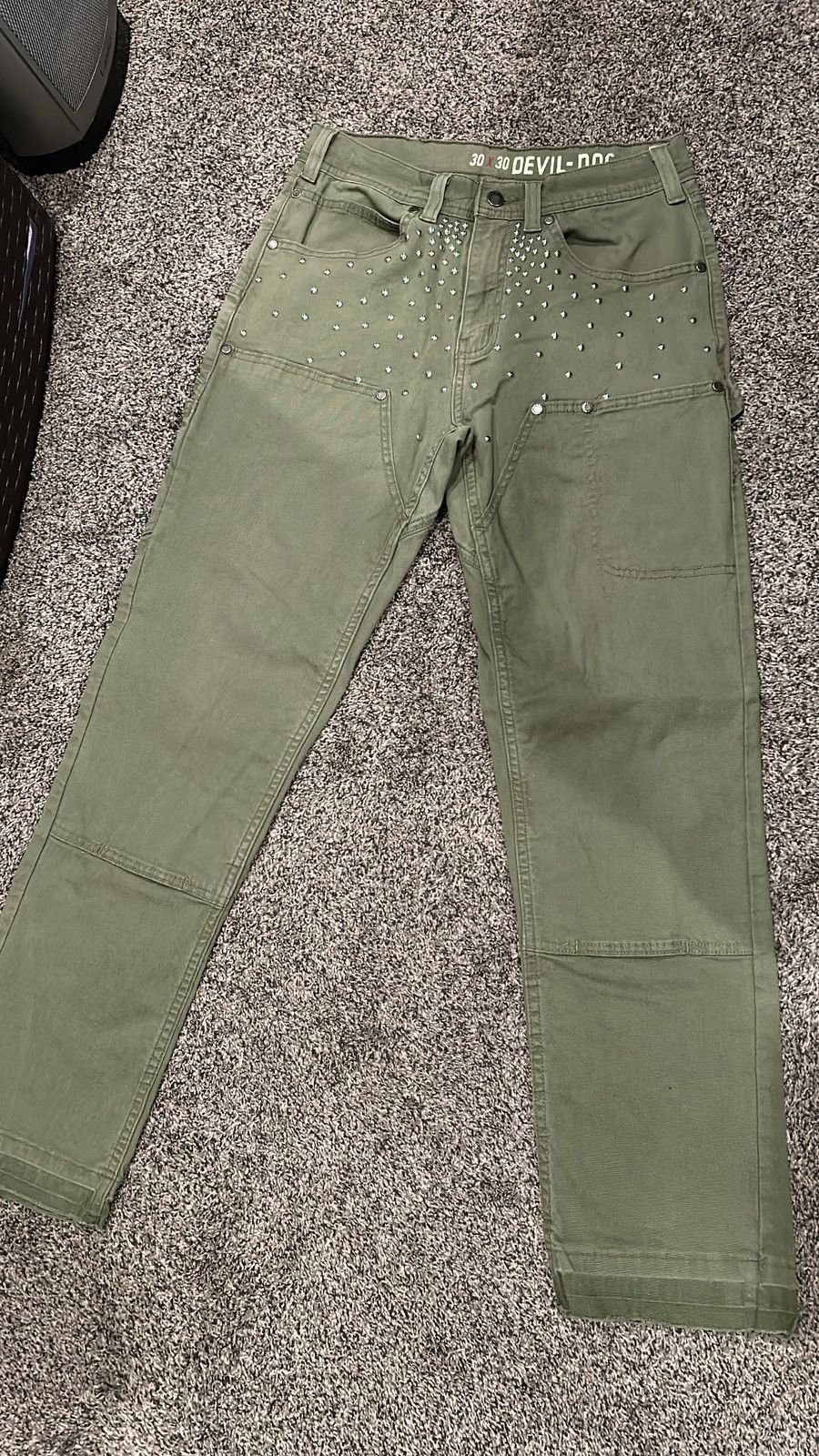 Other Devil-Dog Dungarees Carpenter Pant (CUSTOM) Size US 30 / EU 46 - 1 Thumbnail