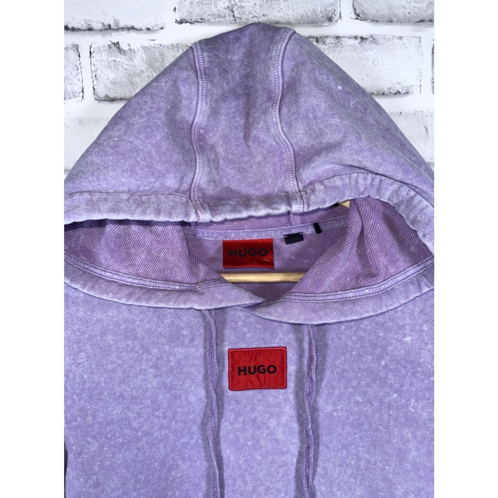 KangaROOS HUGO Hoodie Purple Logo Pullover Unisex S Hoodie Kangaroo Pocket Logo Pullover Sweatshirt Purple Adult Small Womens Mens Size US S / EU 44-46 / 1 - 2 Thumbnail
