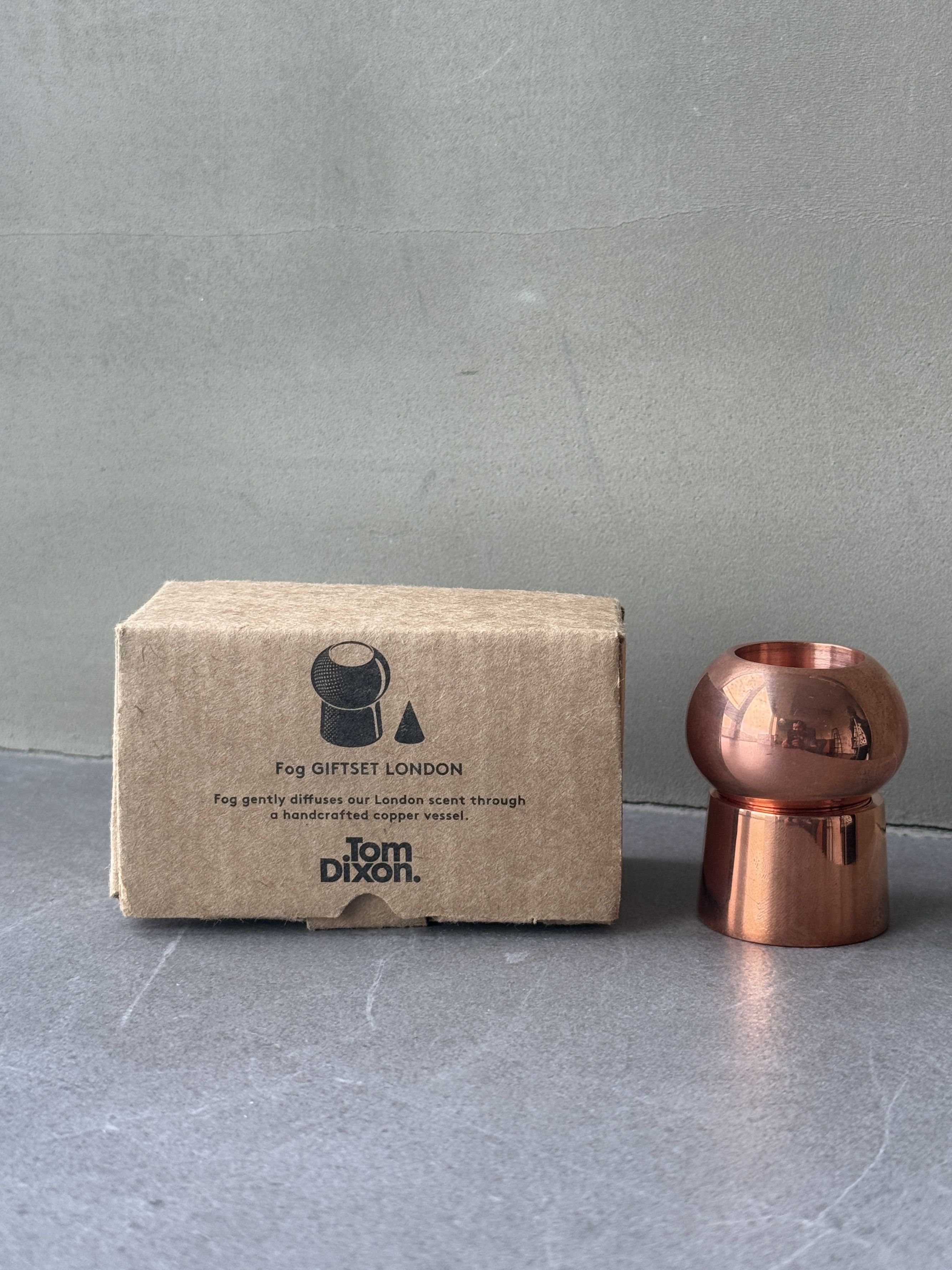 Designer Tom Dixon London Handcrafted Solid Copper Incense Vessel NEW Size ONE SIZE - 1 Thumbnail