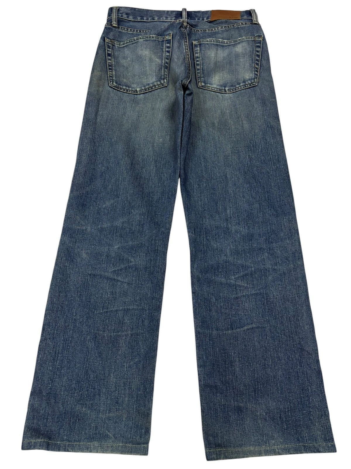 Japanese Brand × Kaihara Denim Vintage Kaihara Uniqlo S-002 Faded Splash Jeans Size US 30 / EU 46 - 2 Thumbnail