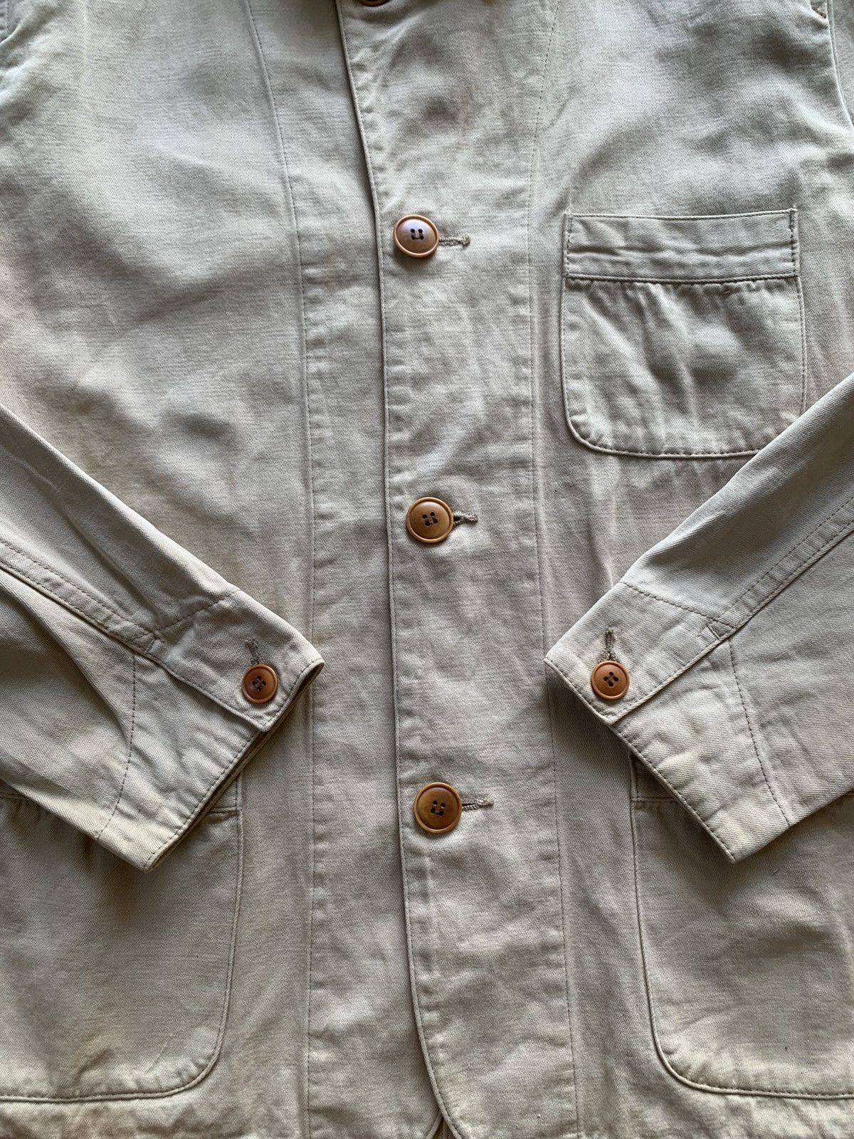 Sugar Cane × Toyo Enterprises Sugarcane by Toyo Enterprise French Workwear Design Jacket Size US M / EU 48-50 / 2 - 7 Thumbnail