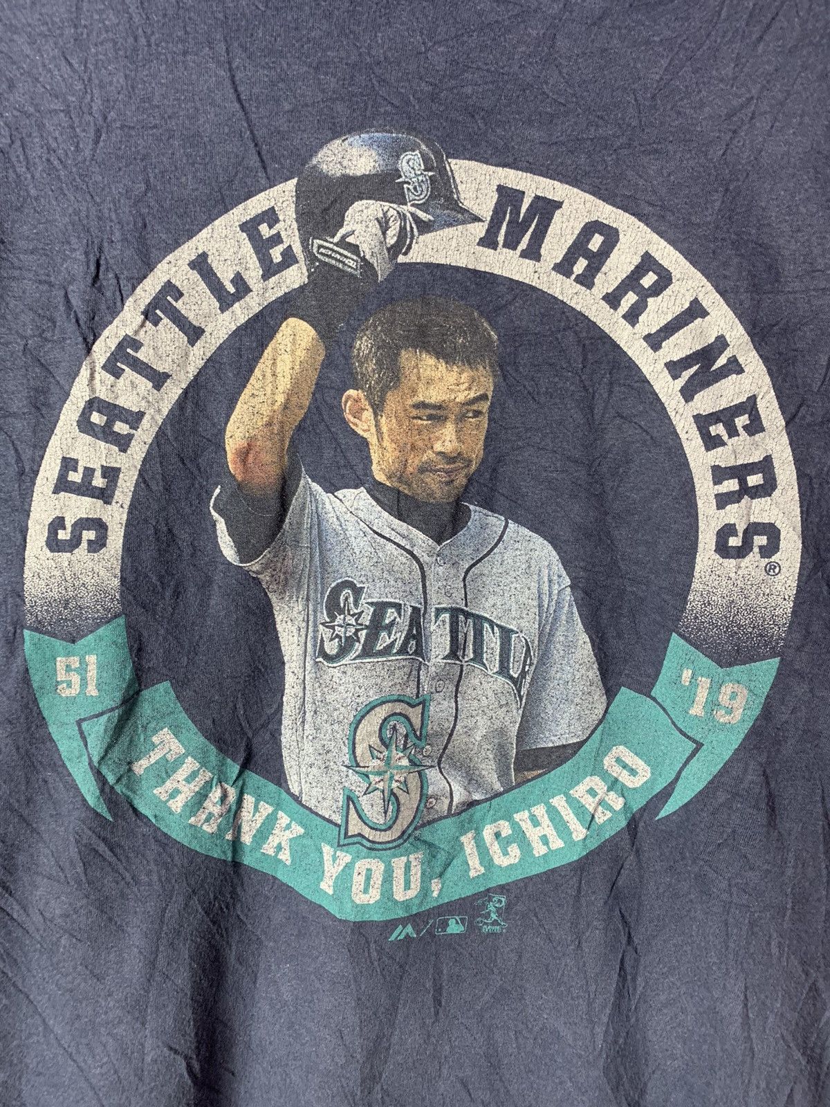 Majestic 🔥Seattle Mariners Majestic MLB Ichiro Legend Tee Size US L / EU 52-54 / 3 - 2 Thumbnail