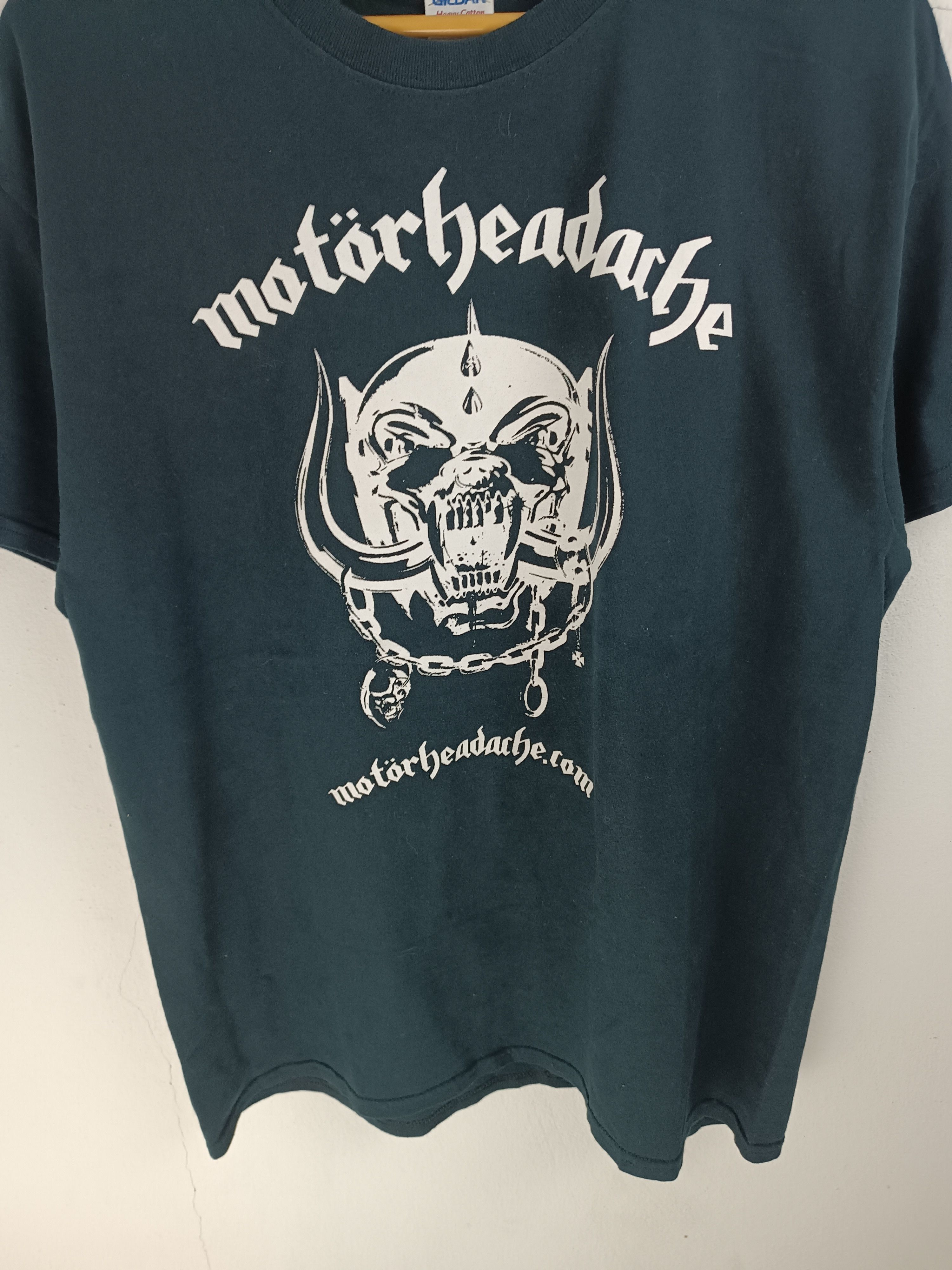 Band Tees VINTAGE MOTORHEADACHE LEMMY TRIBUTE METAL PUNK TEE THRASH Size US M / EU 48-50 / 2 - 6 Thumbnail