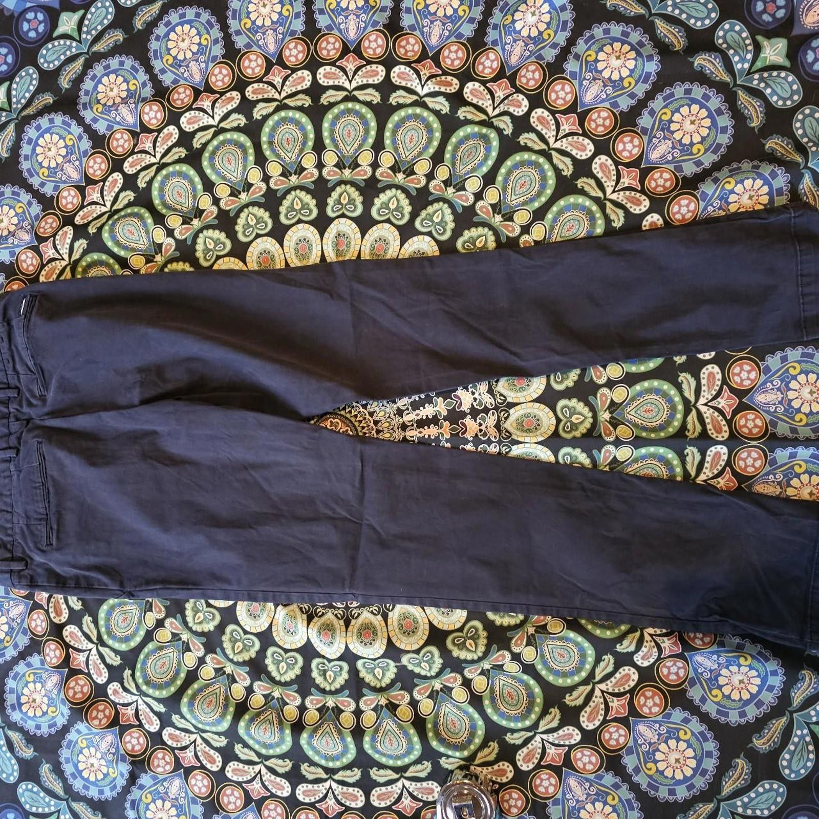 Hugo Boss Hugo Boss Men's Navy Casual Dress Pants Size US 30 / EU 46 - 5 Thumbnail