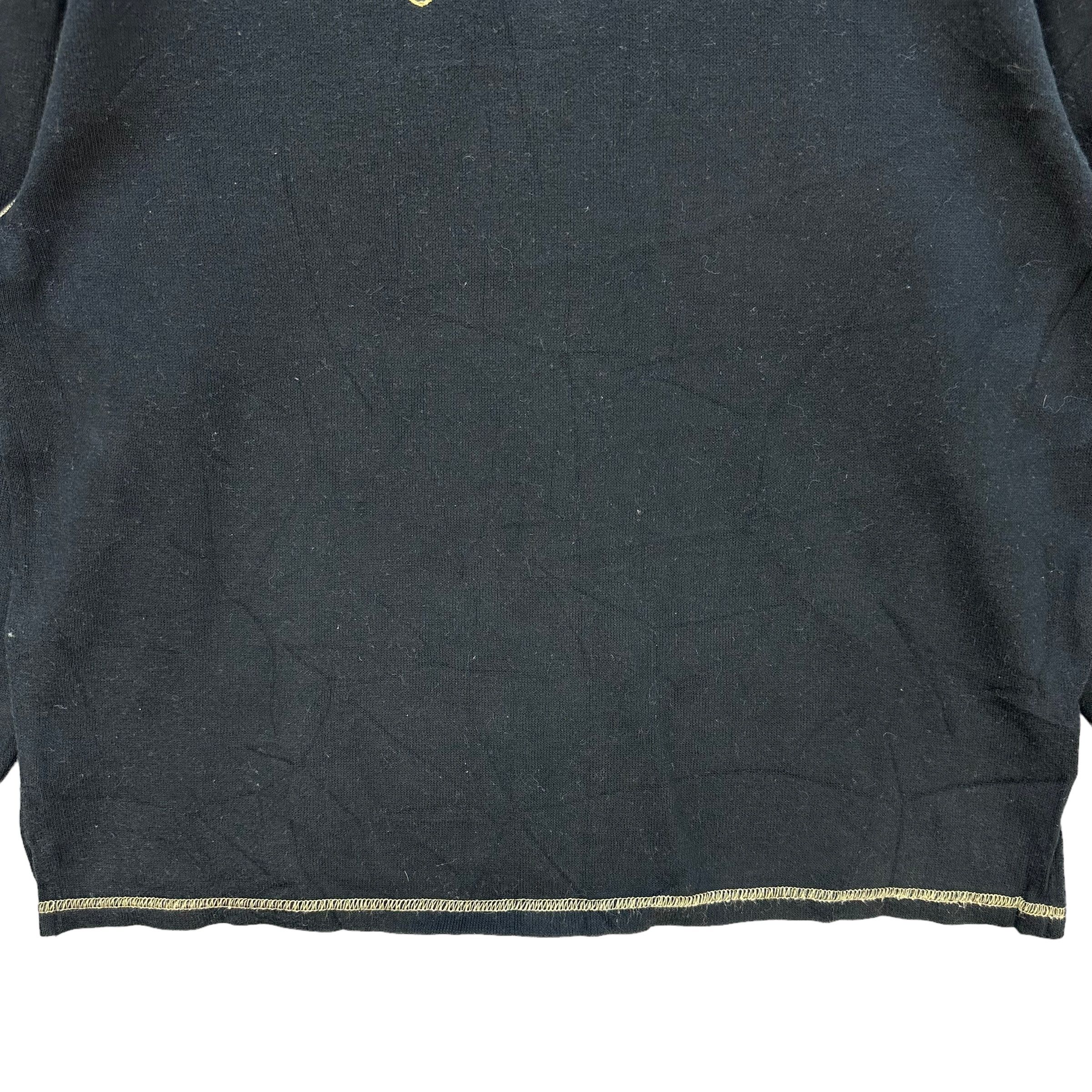 Gianni Valentino Gianni Valentino Embroidery Center Logo Sweater #A1-0014 Size US S / EU 44-46 / 1 - 4 Thumbnail