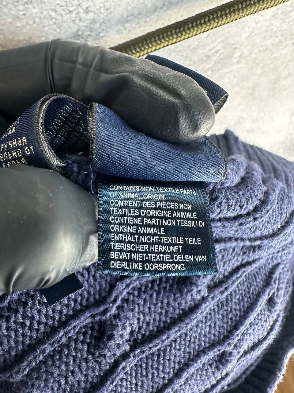Ralph Lauren Sport Ralph Lauren Sport Vintage Cable Knit Cardigan Navy Sweater Size US L / EU 52-54 / 3 - 15 Thumbnail