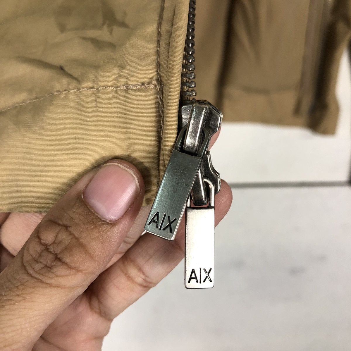 Armani Exchange 🔥Biker Zipper Jacket Rich Brown Armani Exchange Size US M / EU 48-50 / 2 - 16 Thumbnail