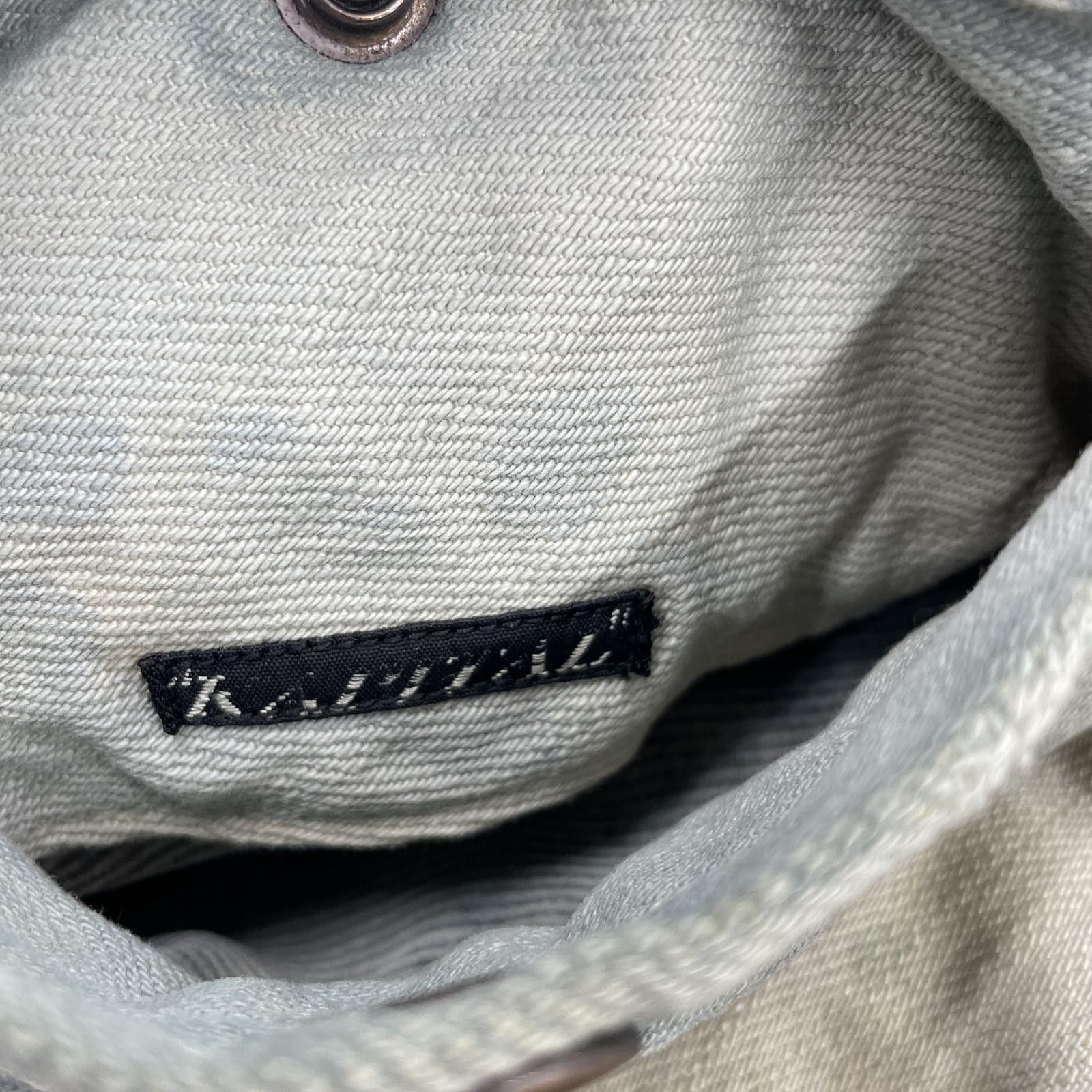 Kapital Kapital Sashiko Bleach Denim Bomber Jacket Size US S / EU 44-46 / 1 - 5 Thumbnail