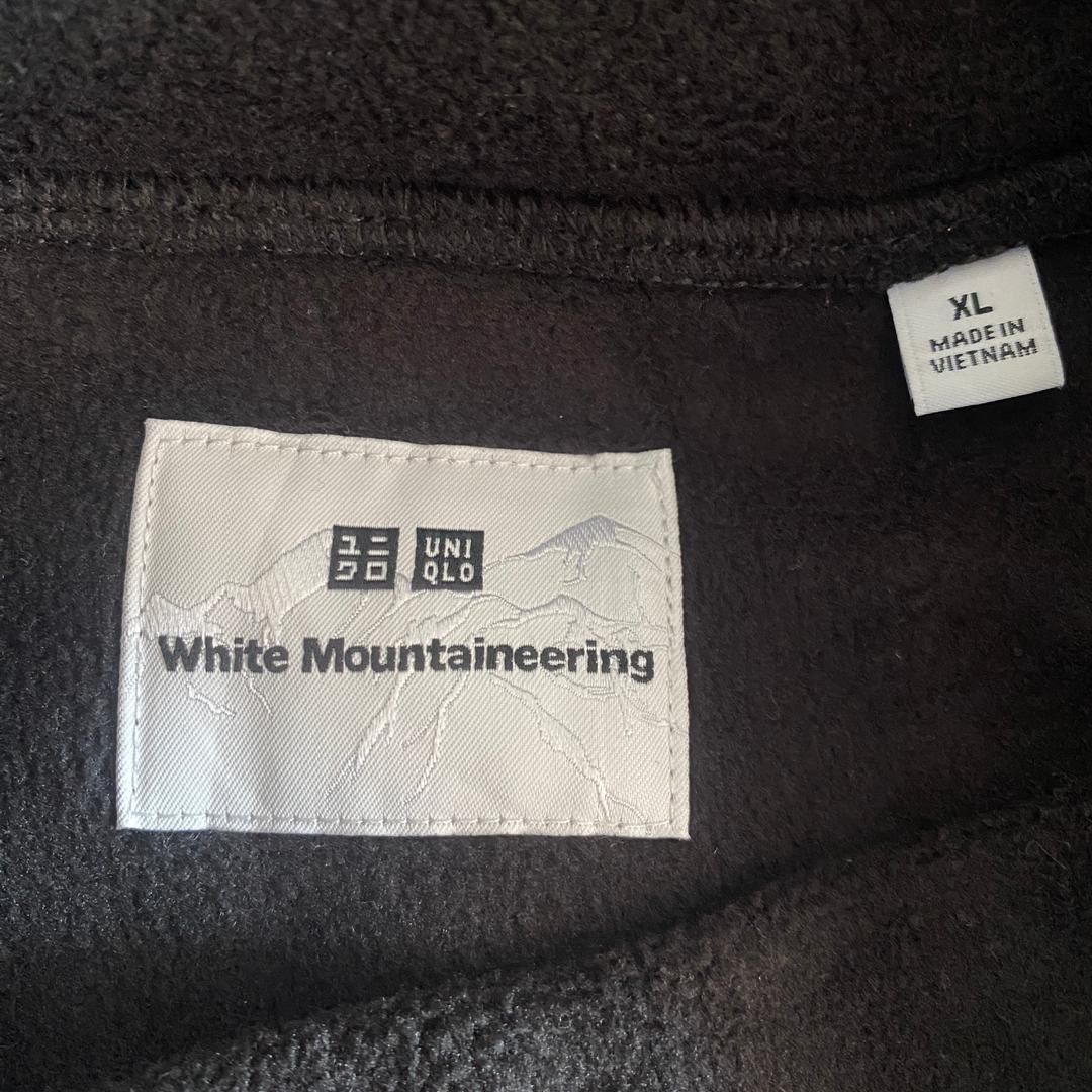 Uniqlo UNIQLO WHITE MOUNTAINEERING XL FLEECE SWEATER MOCK NECK Size US XL / EU 56 / 4 - 6 Thumbnail