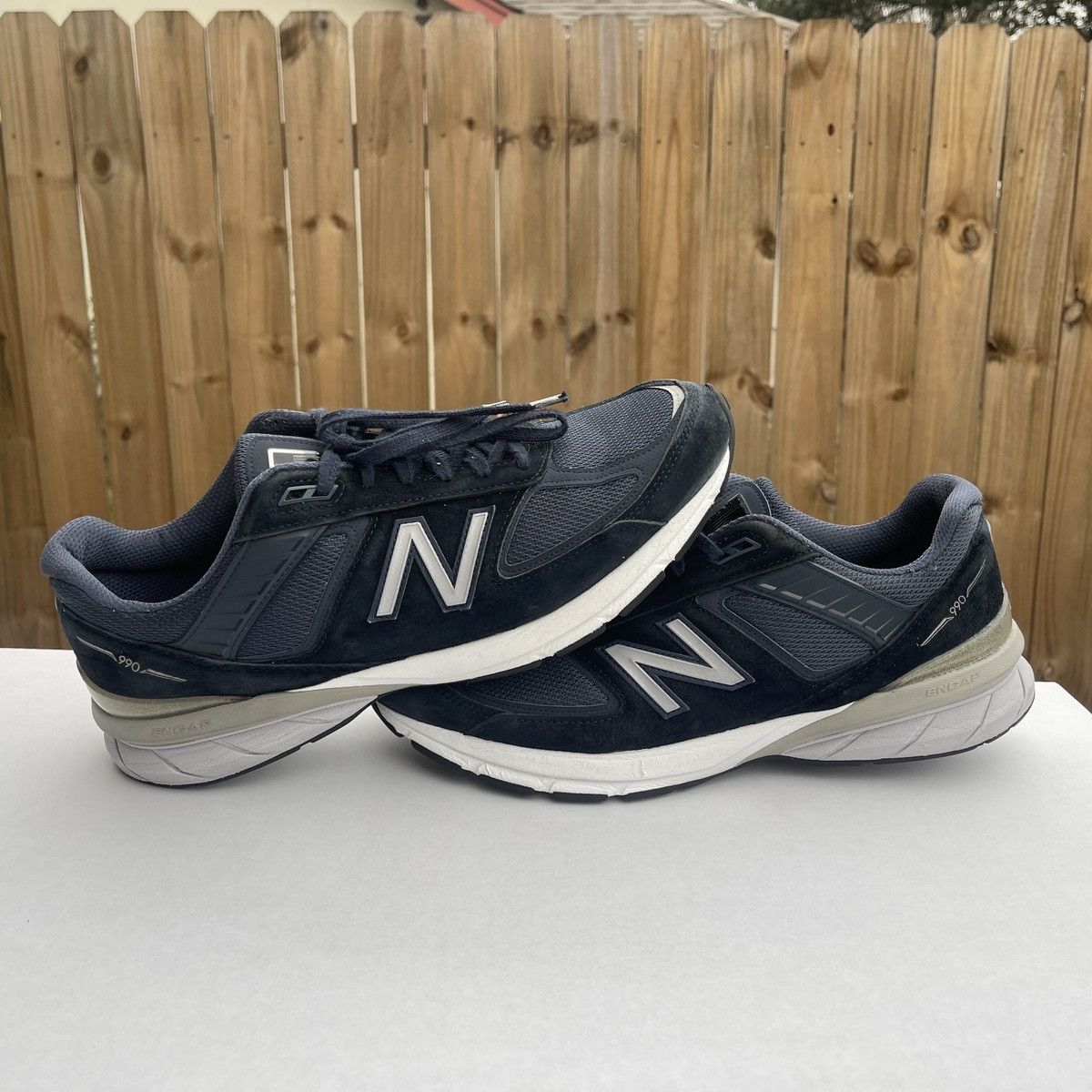 New Balance New Balance 990v5 Blue - M990NV5D size 12.5 men Size US 12.5 / EU 45-46 - 6 Thumbnail