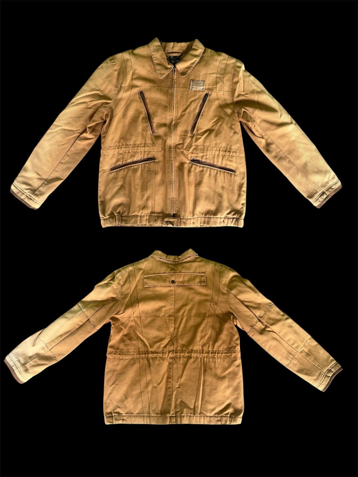 Japanese Brand × Vintage Vintage Workwear Jacket Size US L / EU 52-54 / 3 - 1 Thumbnail