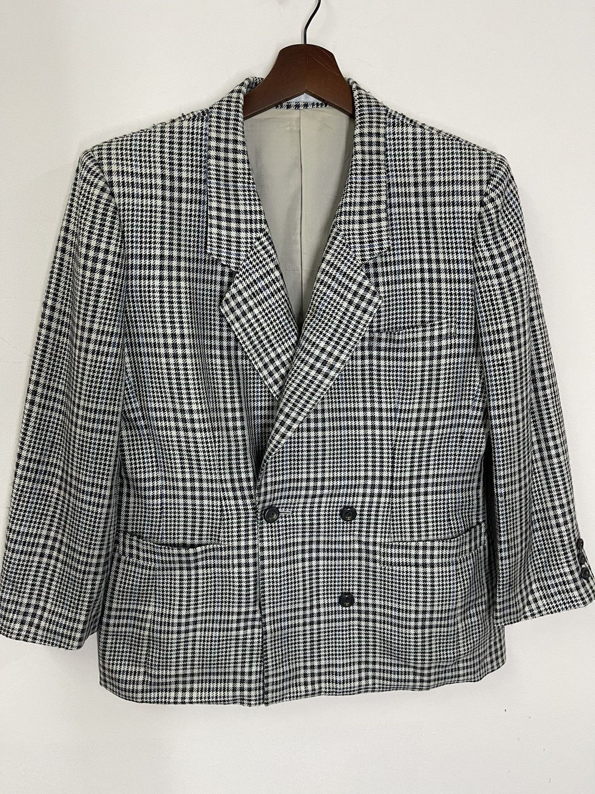 Burberry Prorsum VINTAGE GLEN PLAID BURBERRYS x WILLIAM BROWN SCOTLAND MADE Size 36S - 2 Thumbnail