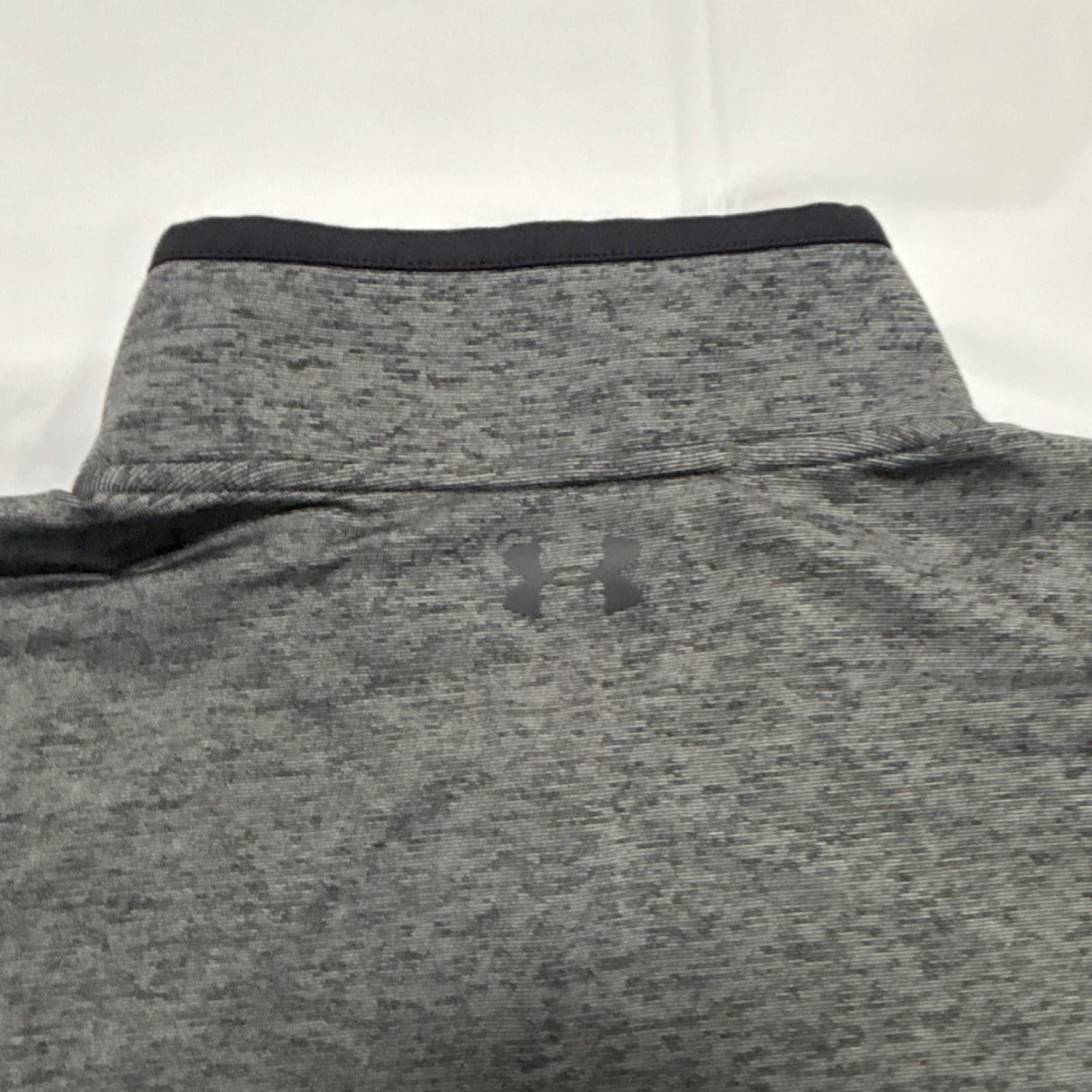 Under Armour Under Armour HeatGear Golf 1/4 Zip Polo Shirt XL Gray Size ONE SIZE - 4 Thumbnail